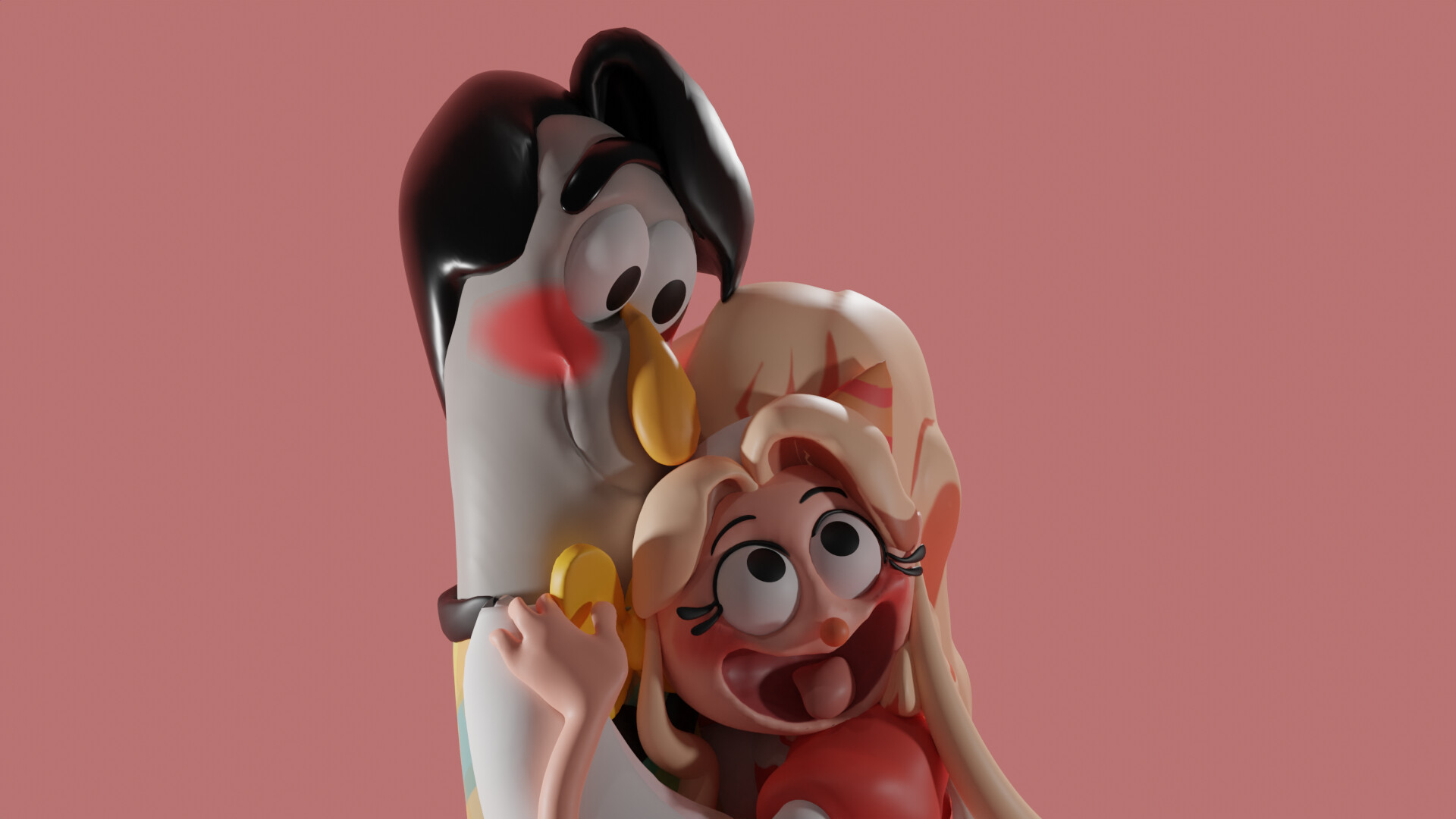 Frank and Julie from Welcome home 3D sculpting