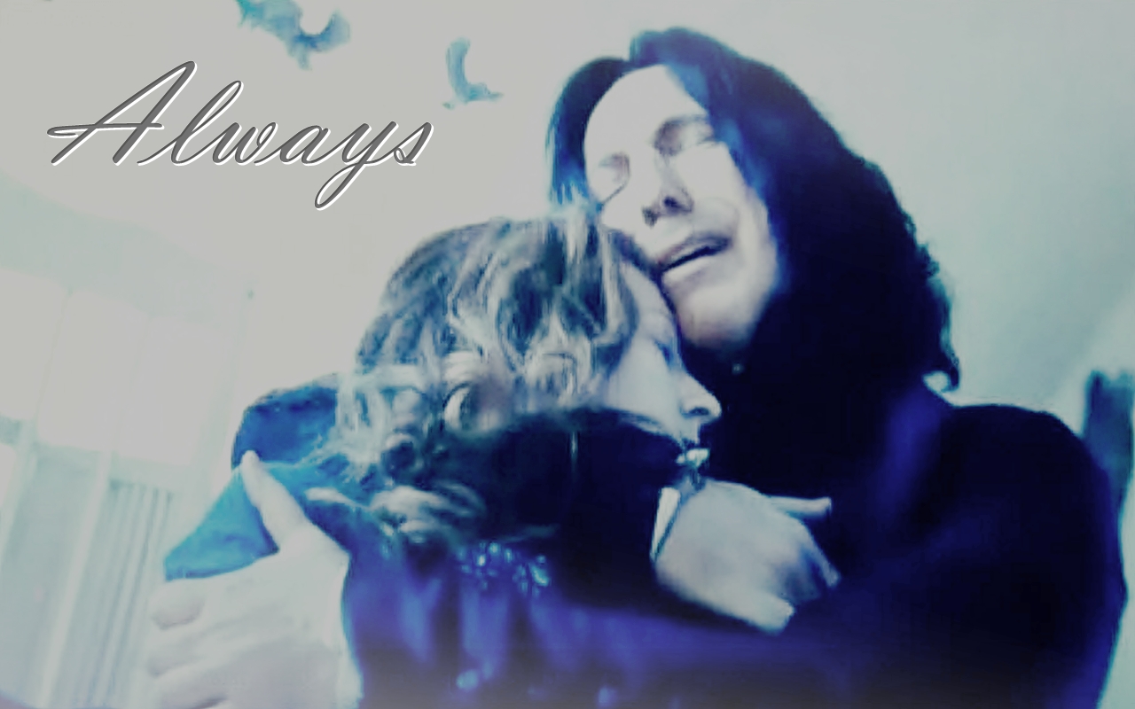Severus and Lily- Always Snape Wallpaper