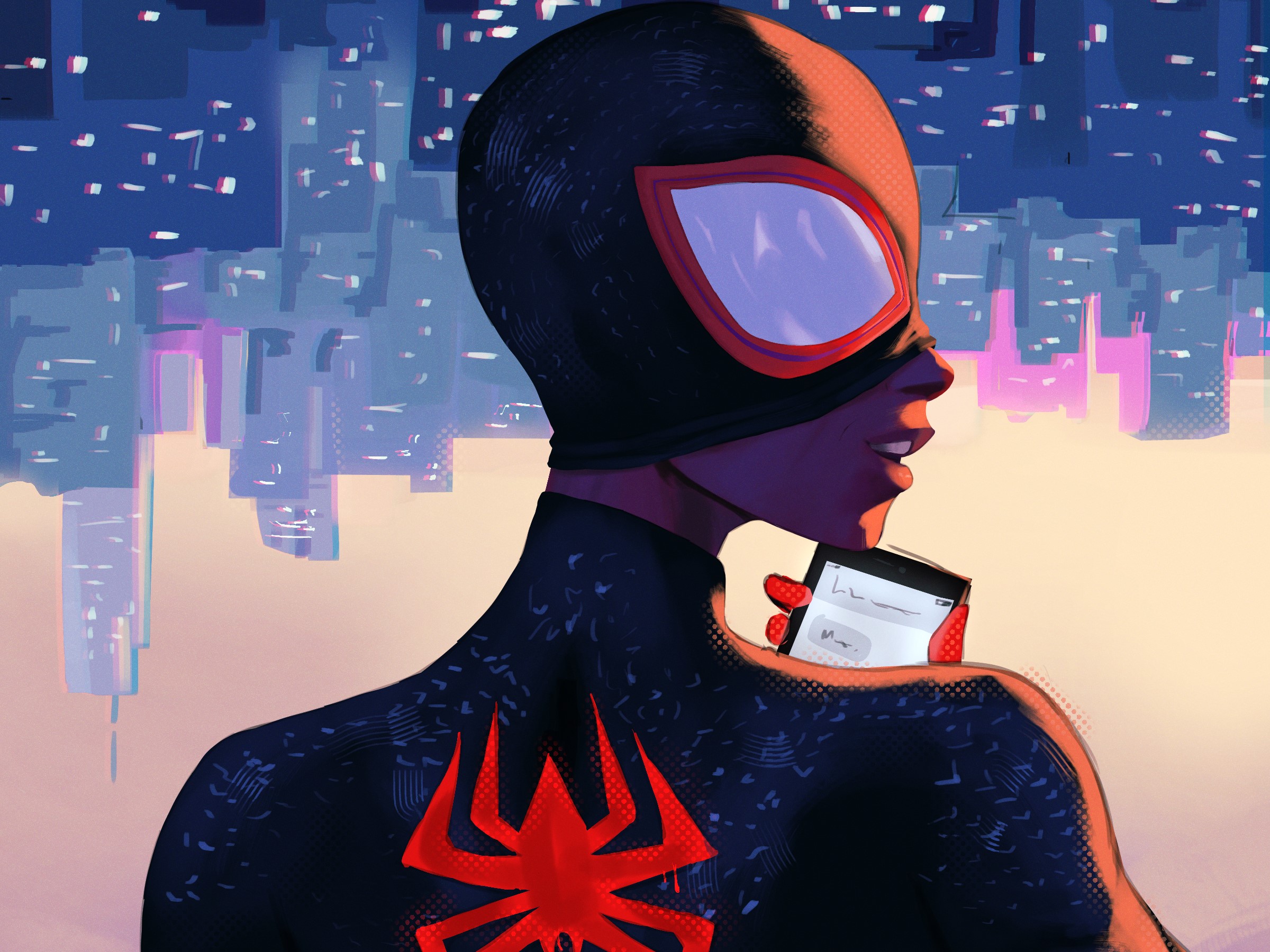 Miles Morales HD Wallpaper and Background
