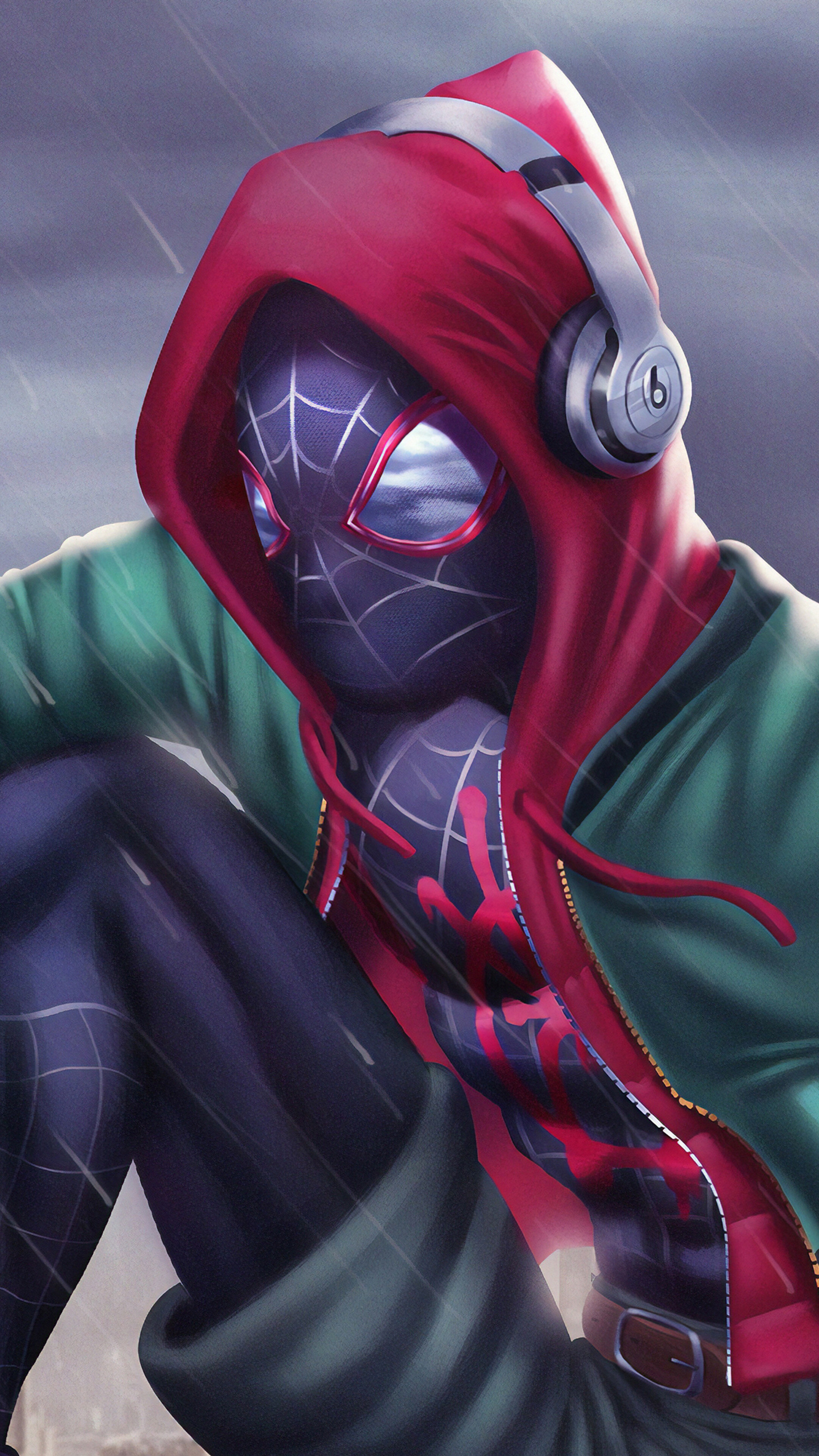 Free download Miles Morales Spider Man Into the Spider Verse 4K Wallpaper 340 [2160x3840] for your Desktop, Mobile & Tablet. Explore Miles Morales Hoodie Wallpaper. Tekno Miles Wallpaper, Miles
