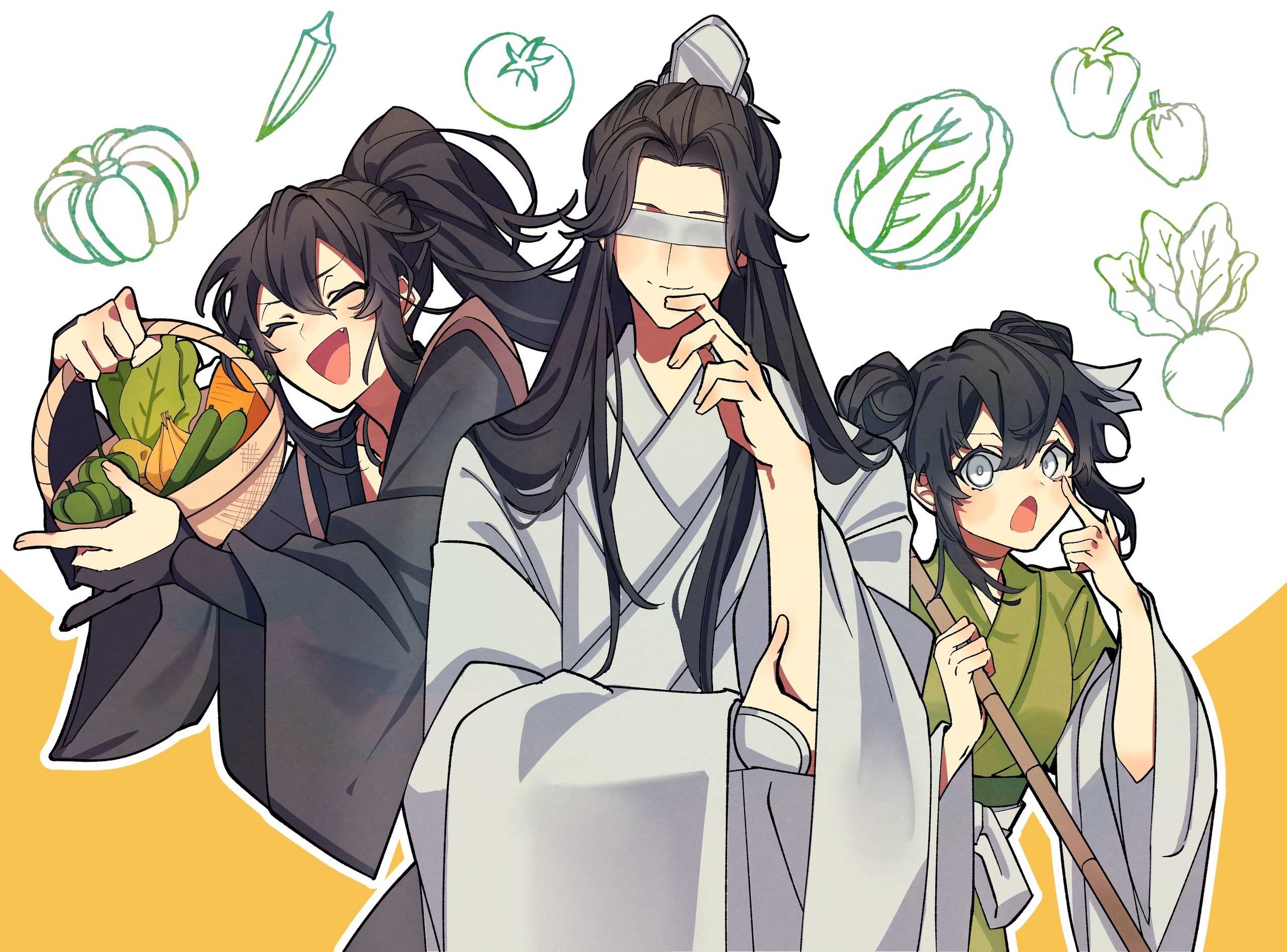 Mo Dao Zu Shi 4K, Wen Ning, Wen Qing Gallery HD Wallpaper