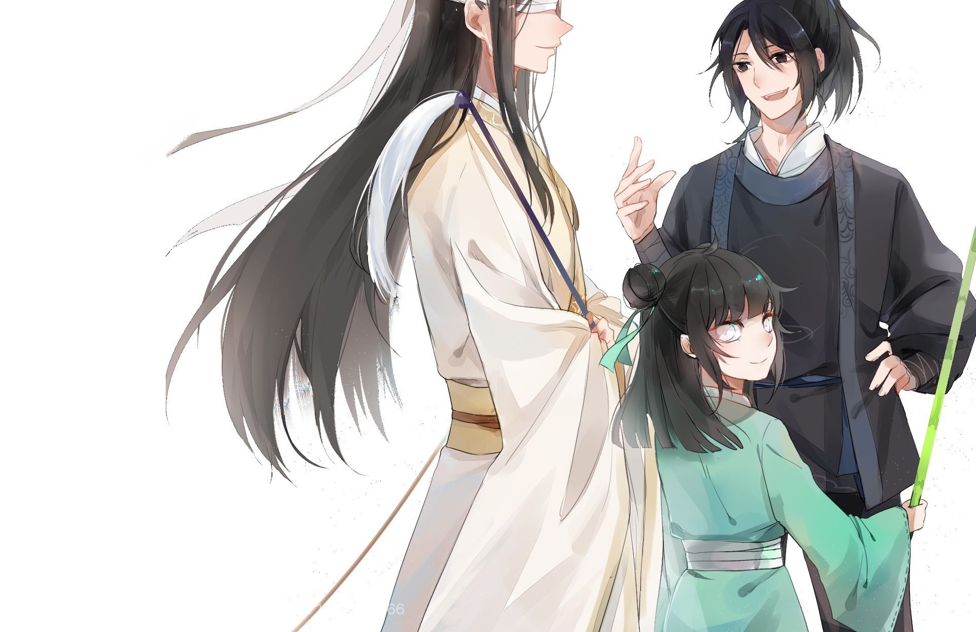 HD desktop wallpaper: Anime, Mo Dao Zu Shi, Xue Yang, Xiao Xingchen, A Qing download free picture
