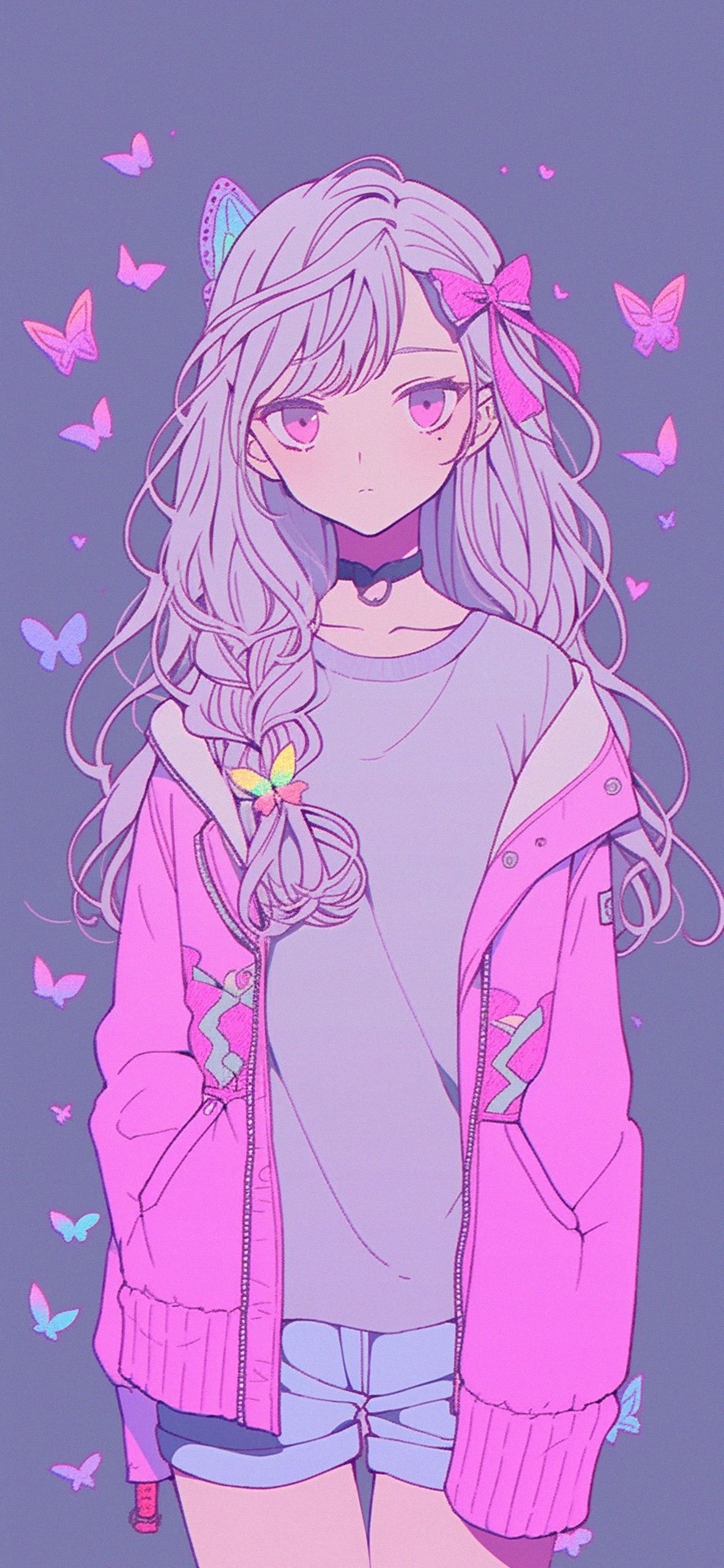 Cute chibi girl drawing wallpapers wallpaper cave
