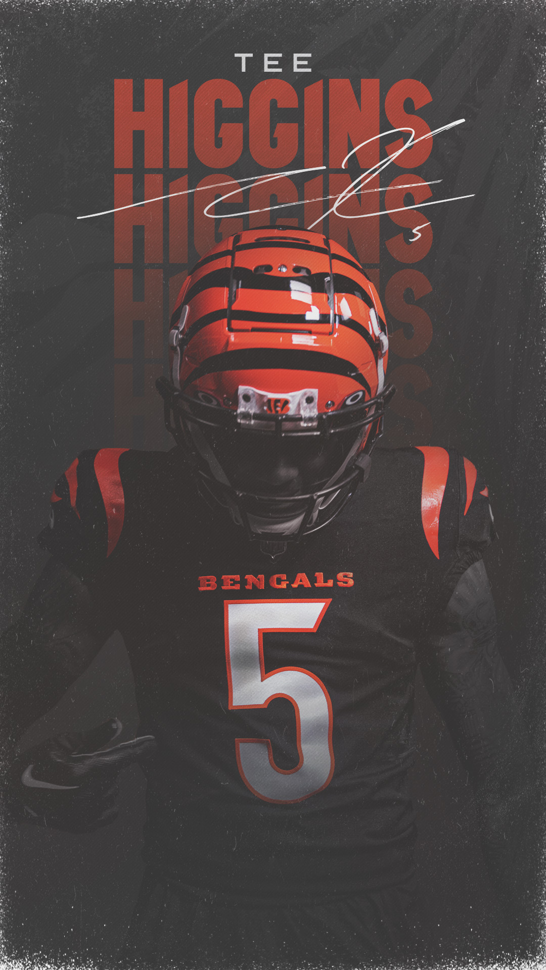Cincinnati Bengals Higgins wallpaper fresh off Photohop