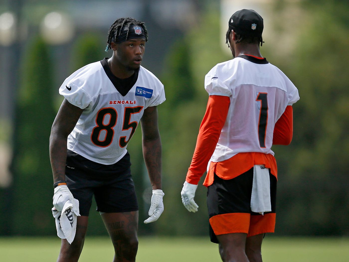 Bengals WR fantasy camp battles 2021: Tee Higgins vs. Ja'Marr Chase