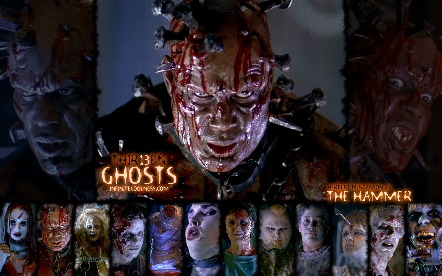Thir13en Ghosts Wallpaper: Thir13en Ghosts wallpaper. Fantasmas, Monstruos, Zodiaco