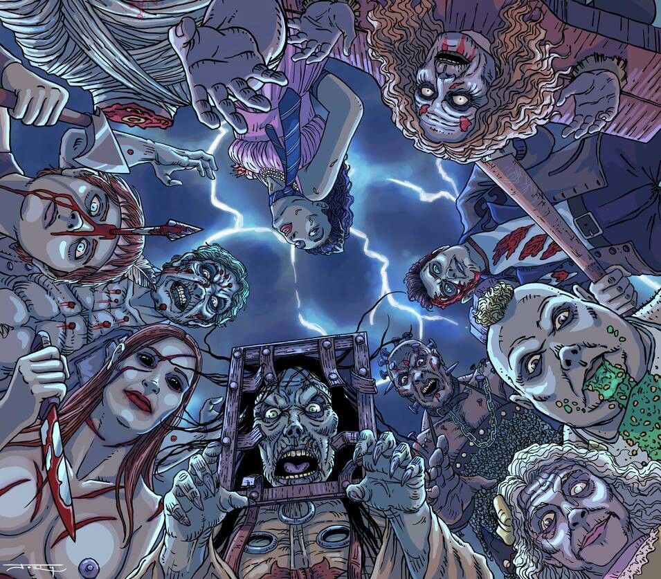 Thirteen Ghosts. Horror freaks, Horror art, Horror