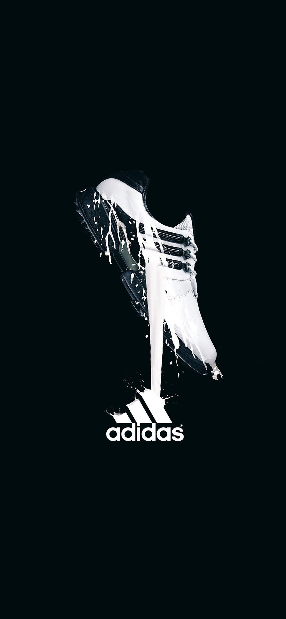 Soccer Adidas Black Wallpaper