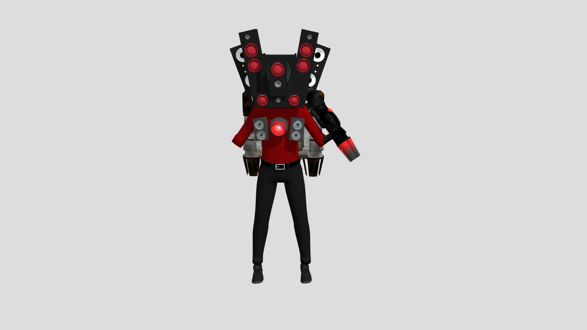 Titan Speakerman (my version) Free 3D model by Cradle of the Cube [d7a5a13]