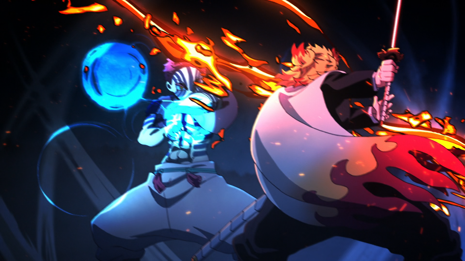 Rengoku Kyojuro vs Akaza