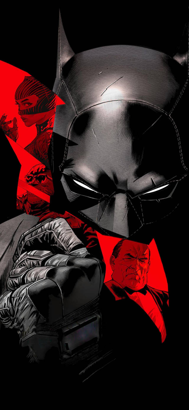Download The Batman iPhone Characters Wallpaper