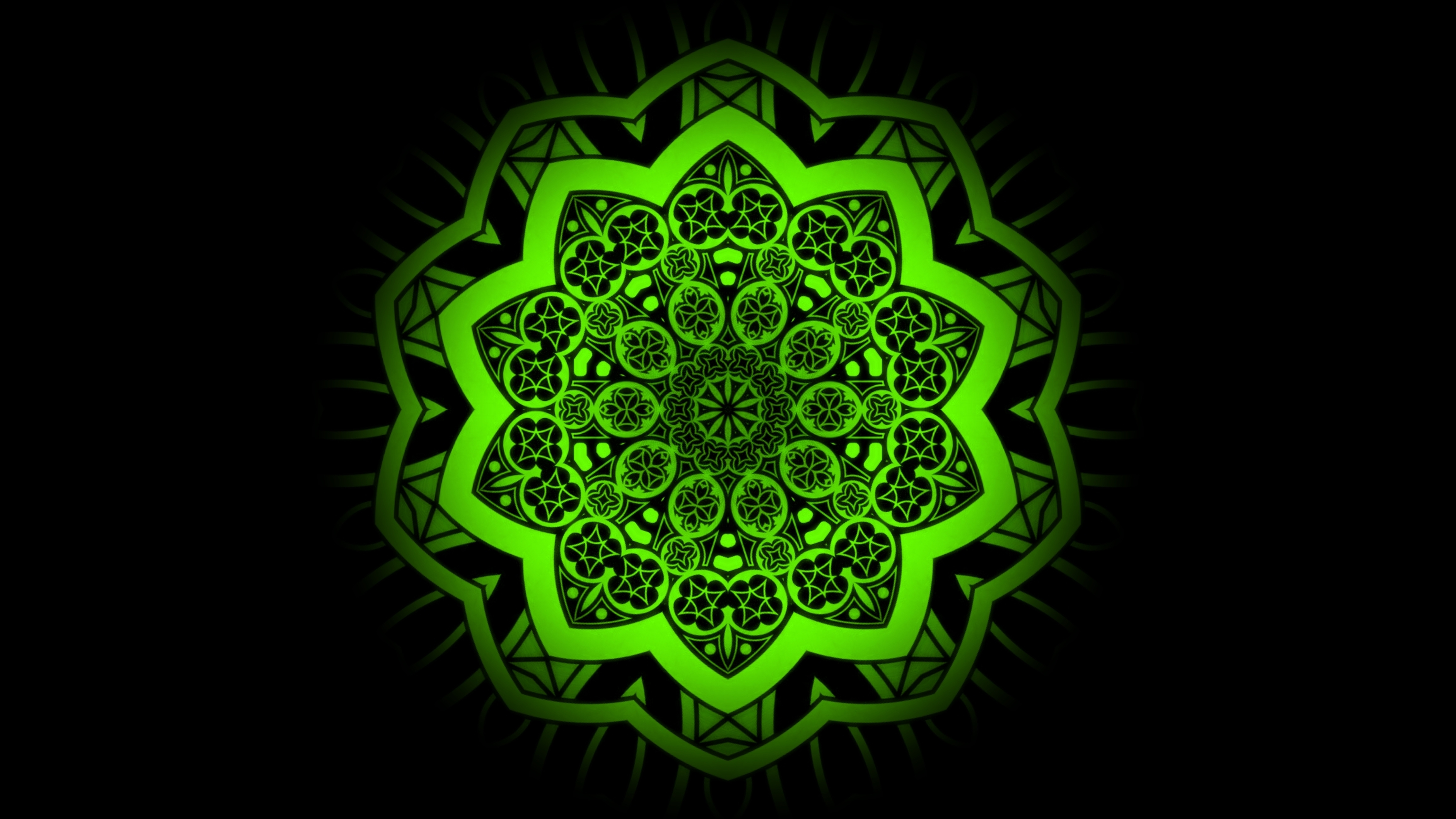 4K Mandala Wallpaper. Hintergründe
