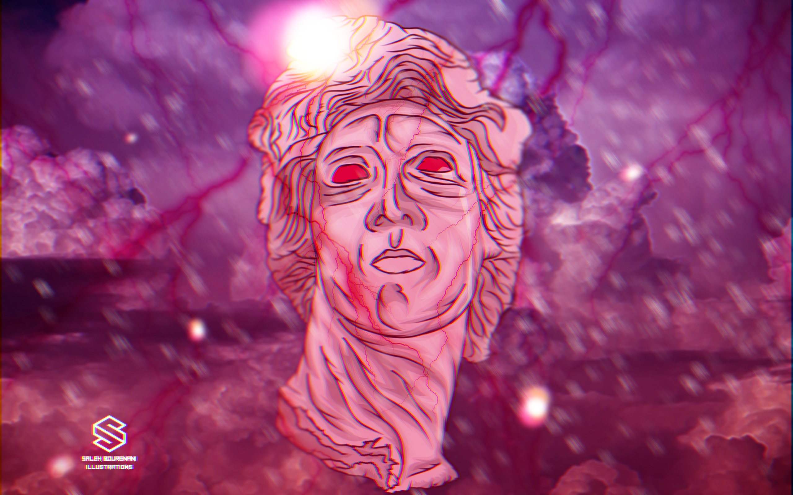 Aesthetic, Pink, Retro, Vaporwave Gallery HD Wallpaper