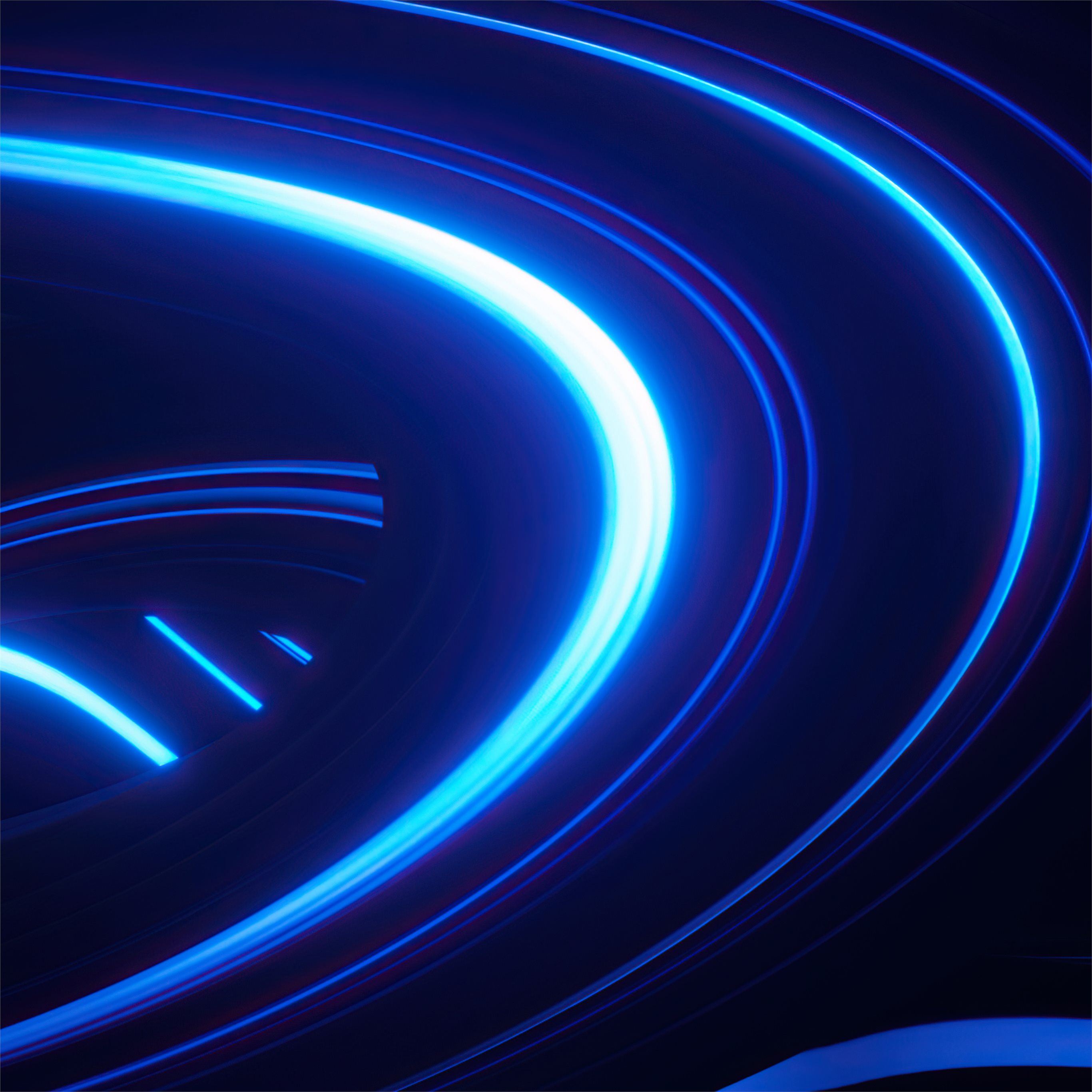 abstract blue colorful 4k iPad Pro Wallpaper Free Download