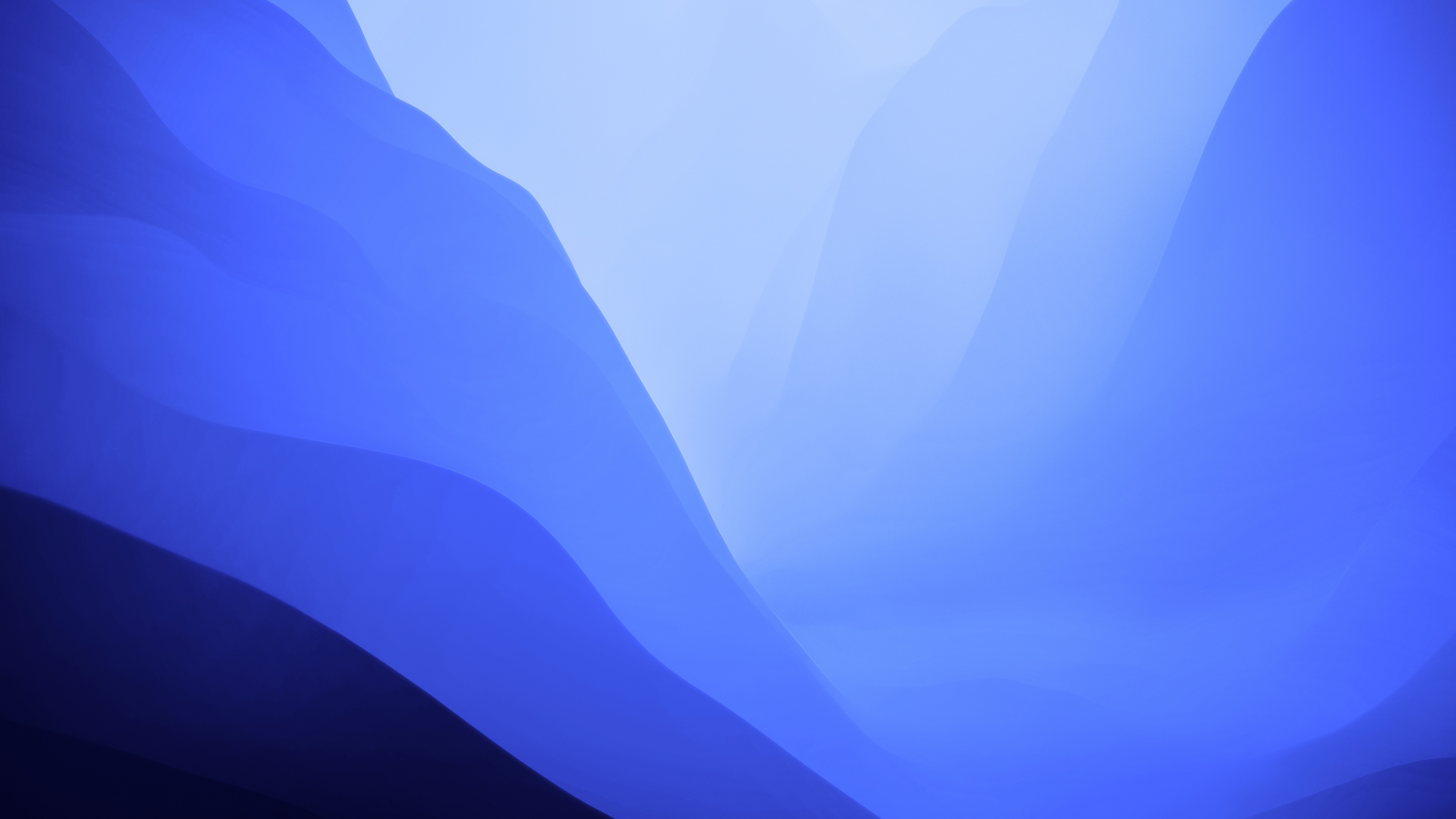 macOS Monterey Wallpaper 4K, Light blue, Stock, Layers, 5K