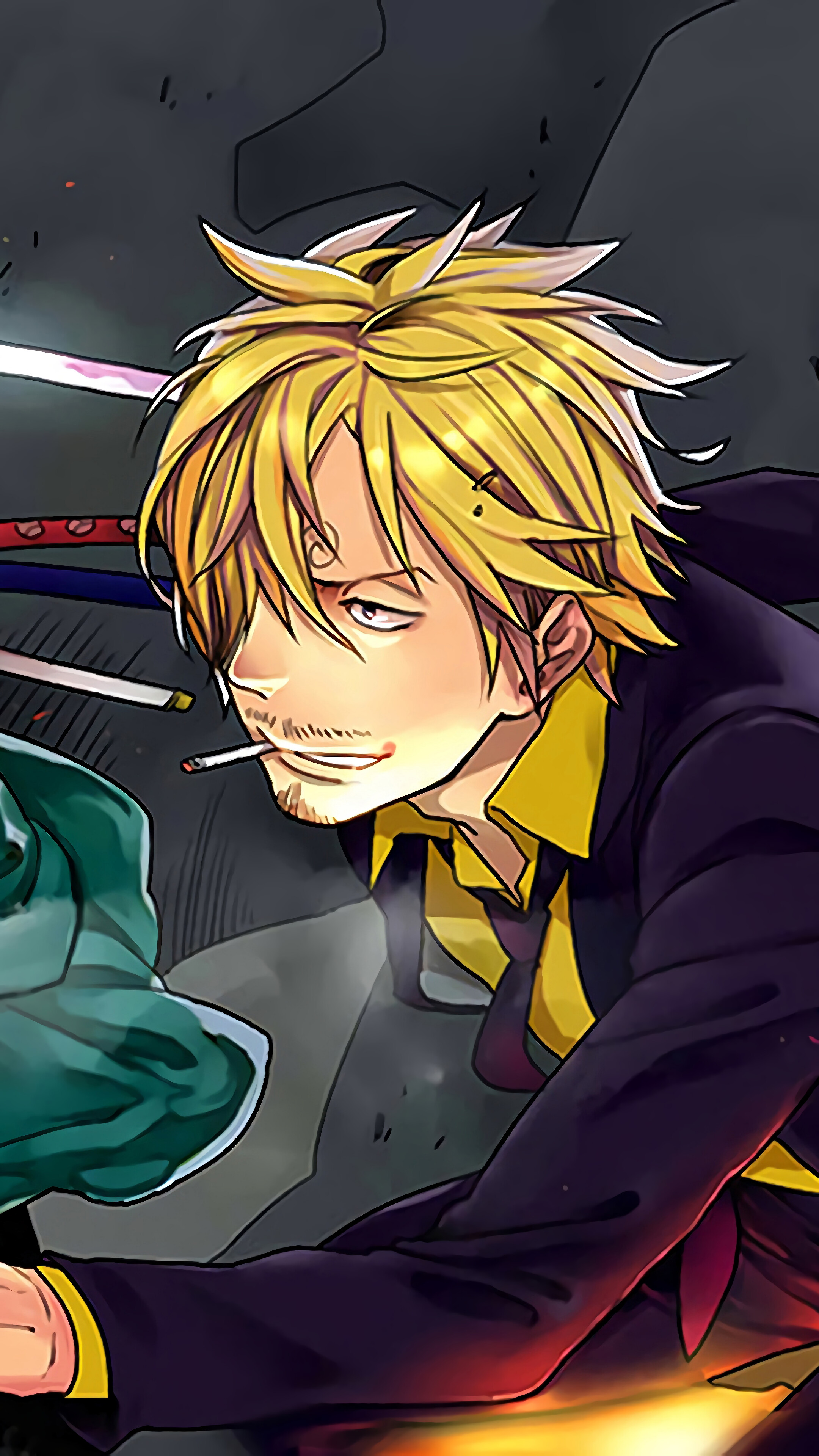 Sanji, Zoro, One Piece, 4k Gallery HD Wallpaper