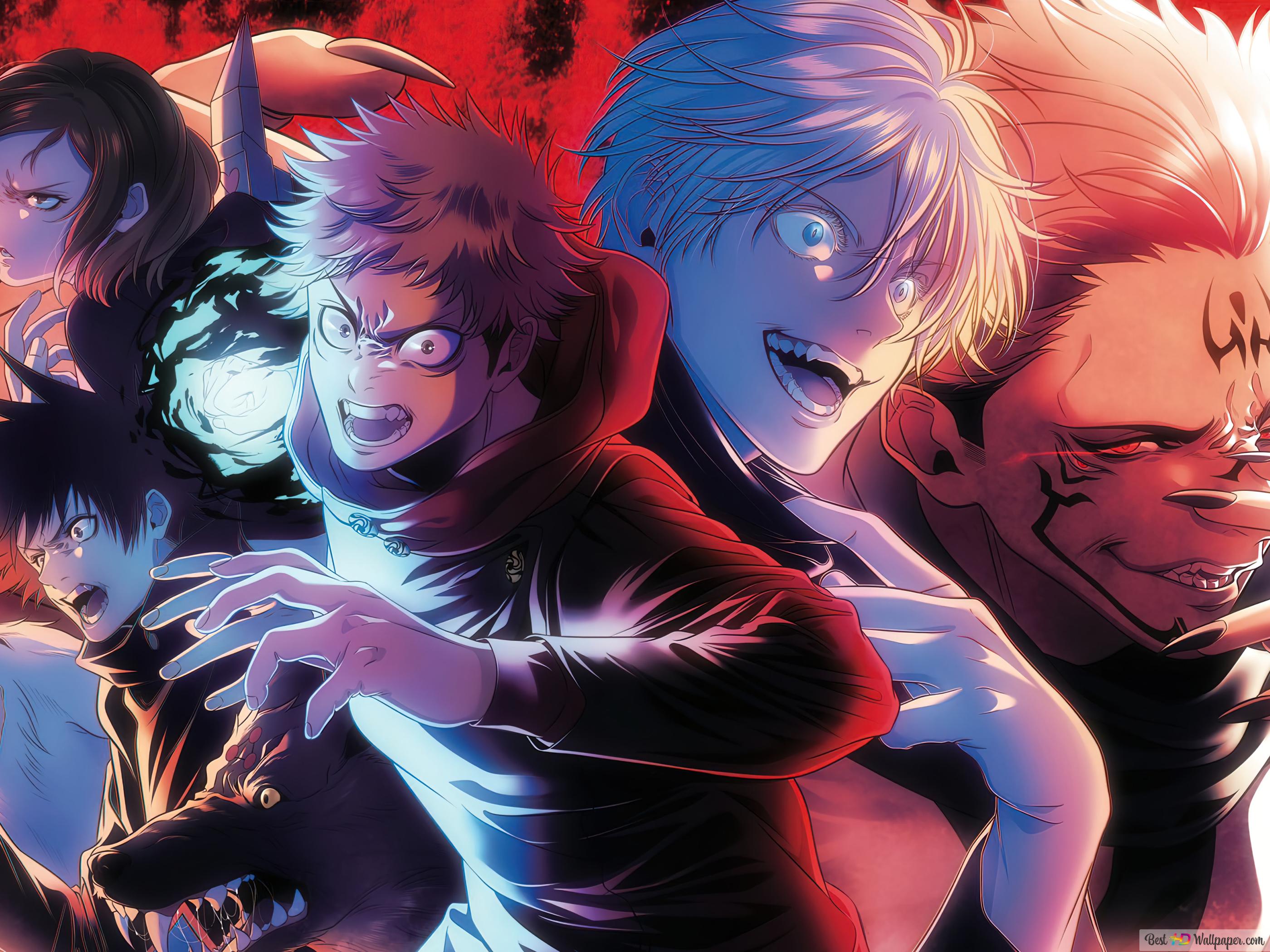 Jujutsu Kaisen Characters 4K wallpaper download