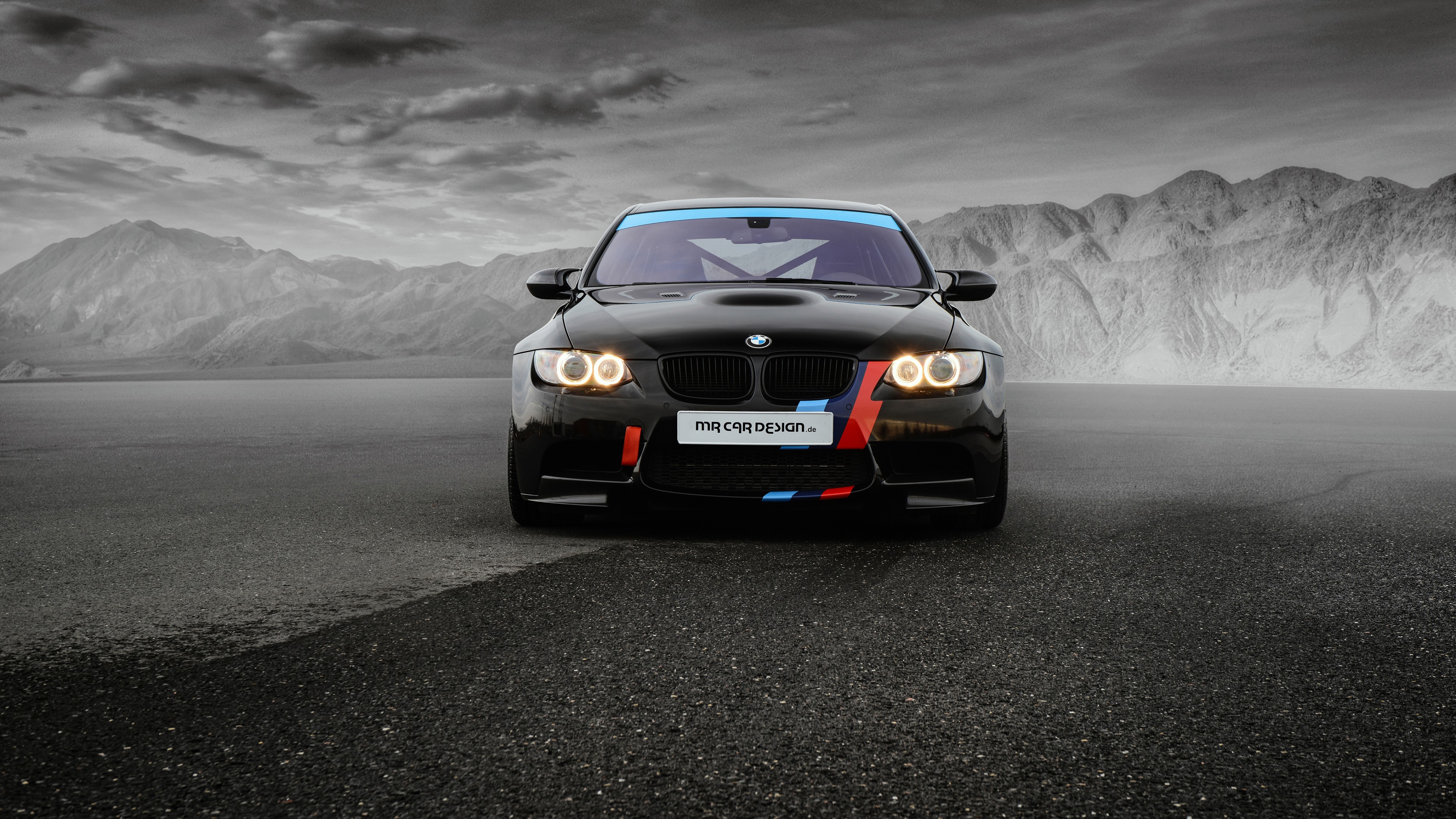 Wallpaper / BMW M3, MR Car Design, Sedan, (E90), black free download