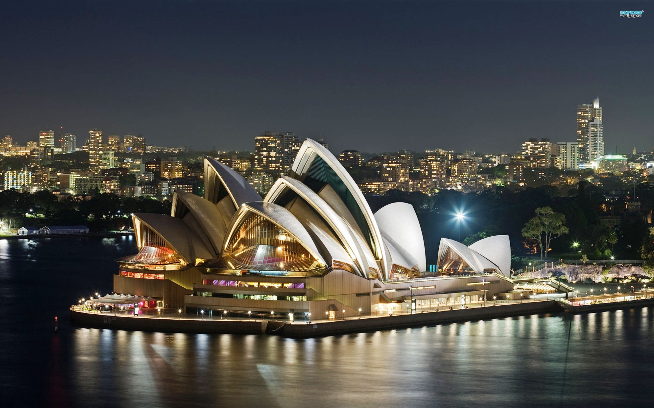 cityscape, Sydney, Sydney Opera House, Night, Australia HD Wallpaper / Desktop and Mobile Image & Photo