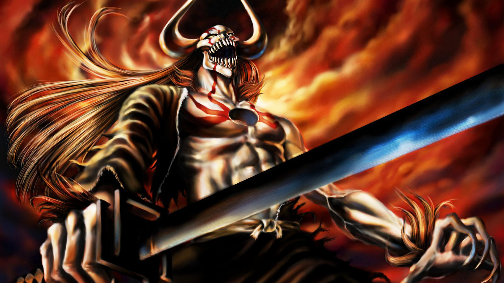 Hollow Ichigo HD wallpaper, background