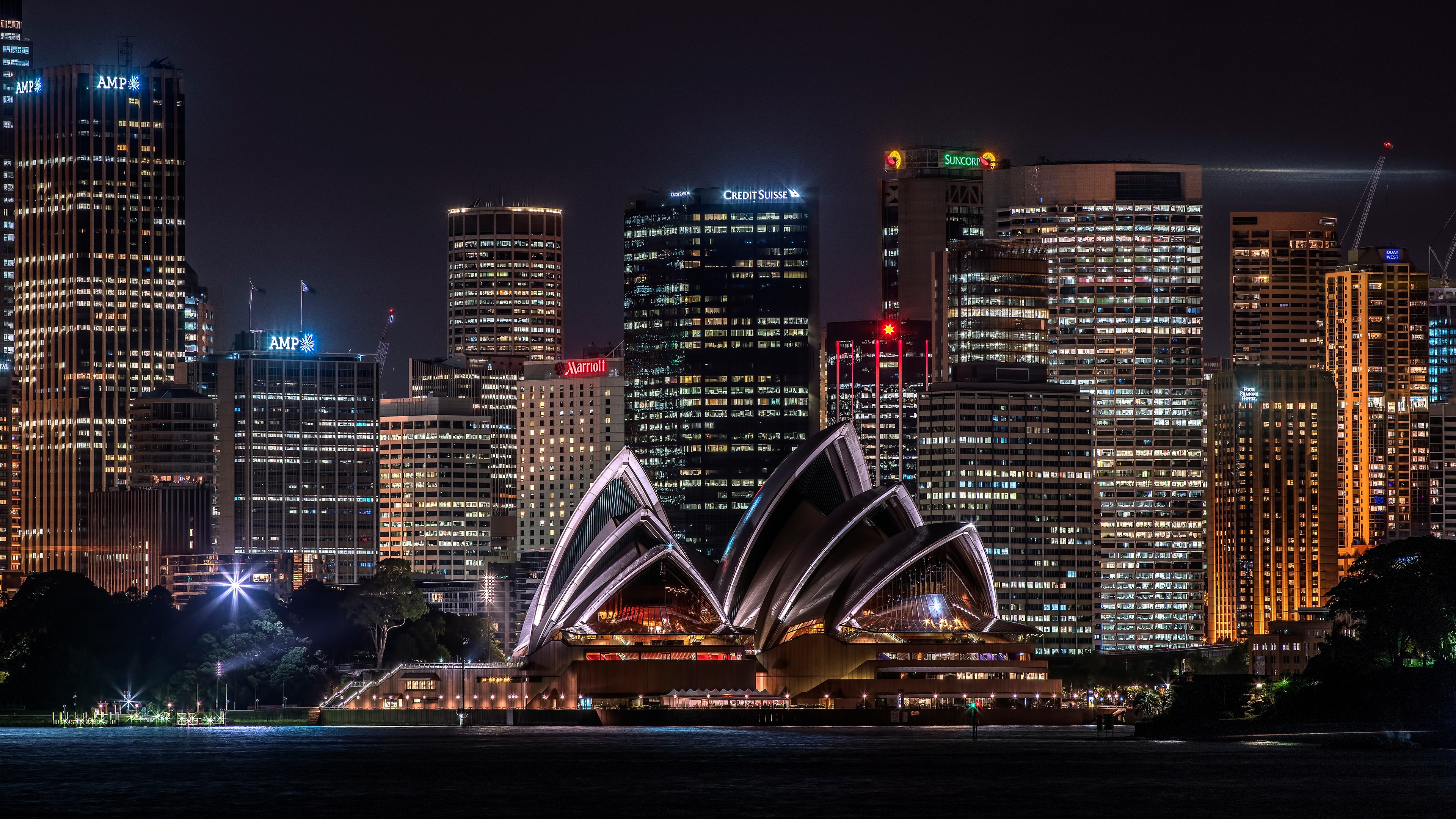 Man Made Sydney Opera House 4k Ultra HD Wallpaper