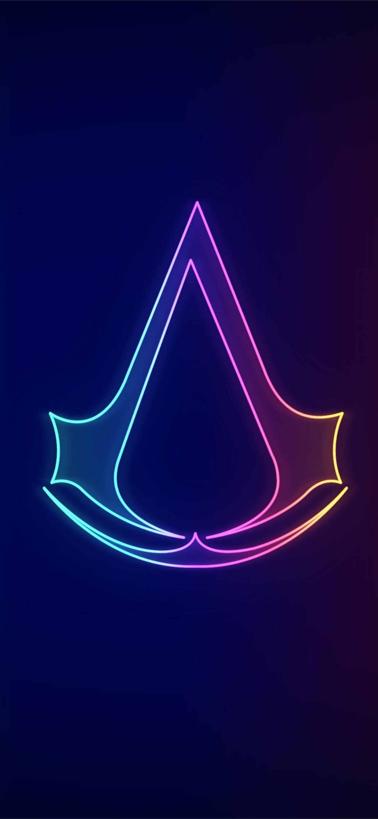 assassins creed neo logo 4k iPhone X Wallpaper Free Download