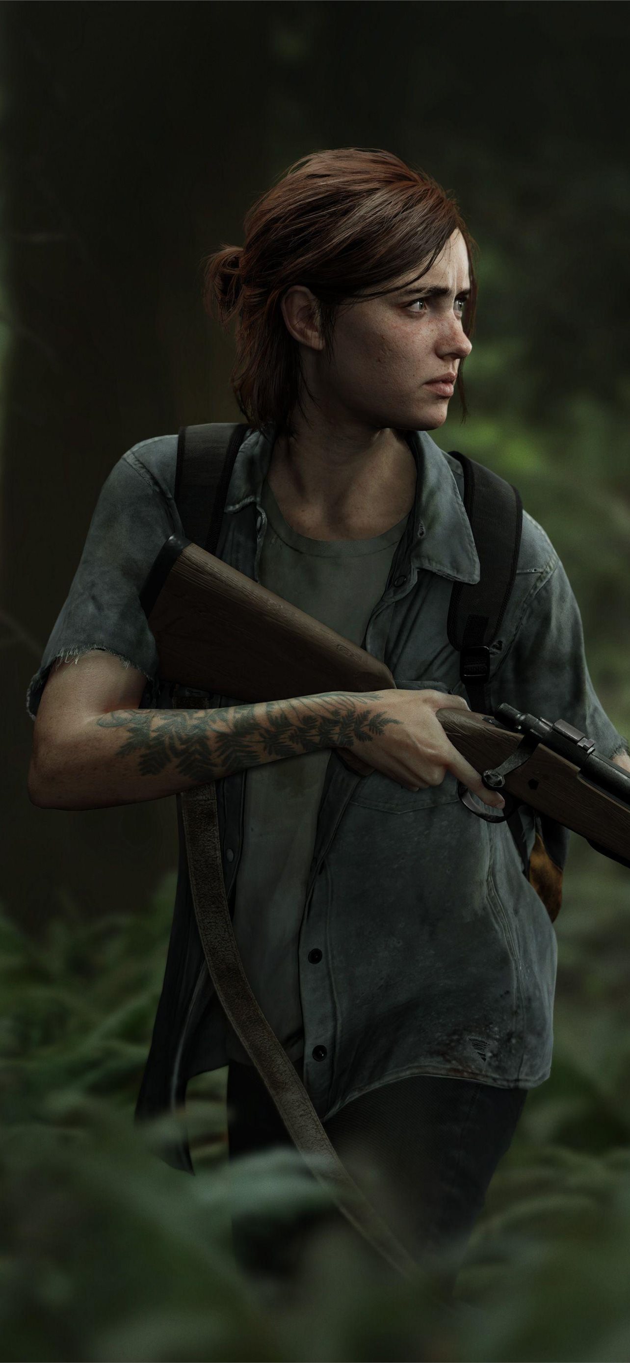 Ellie The Last Of Us Cave iPhone Wallpaper Free Download