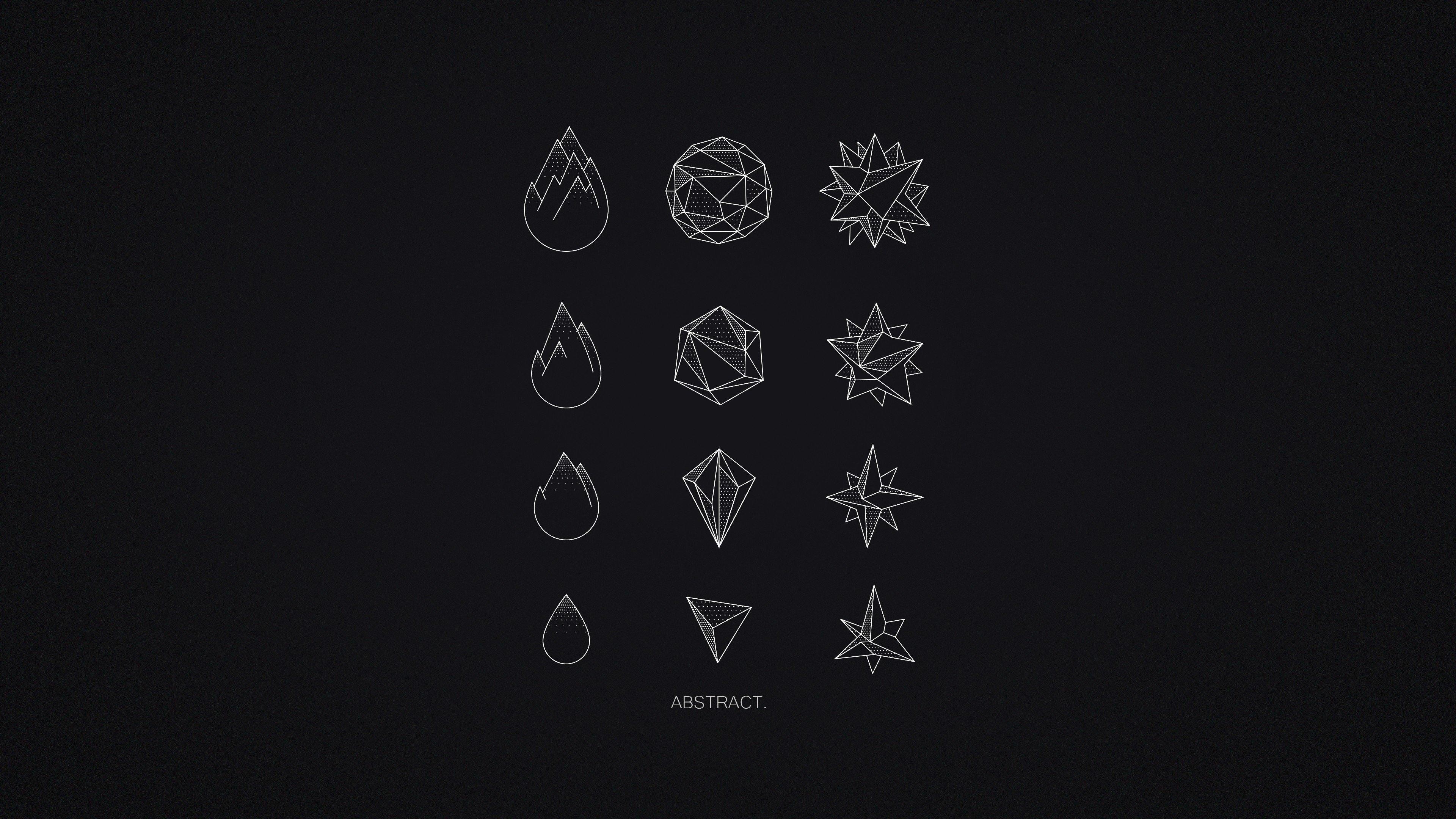 Dark Minimal Wallpaper