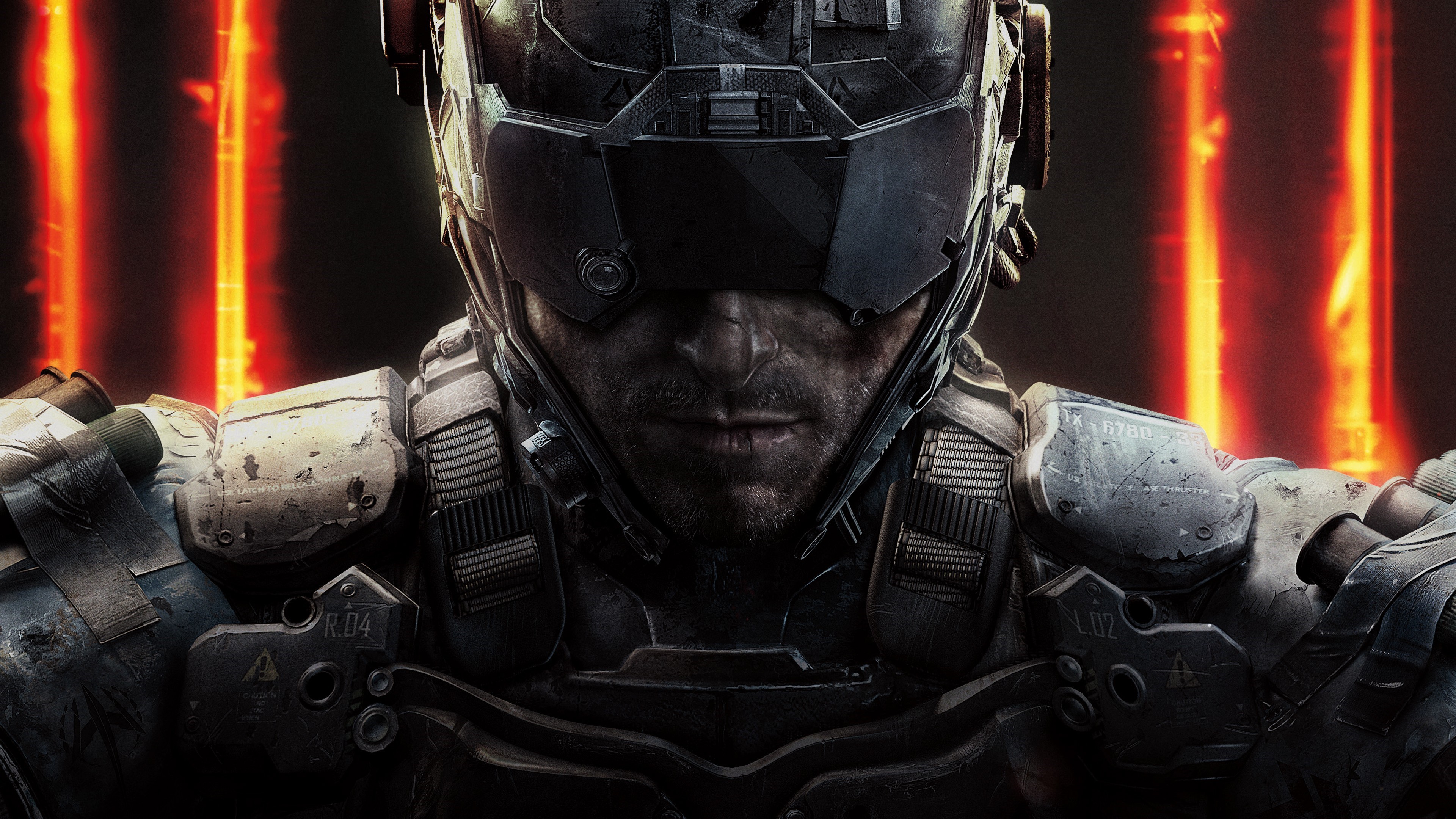 4K, video games, beard, PC gaming, Call of Duty: Black Ops III, soldier, video game art, video game man, Gaming Series Gallery HD Wallpaper
