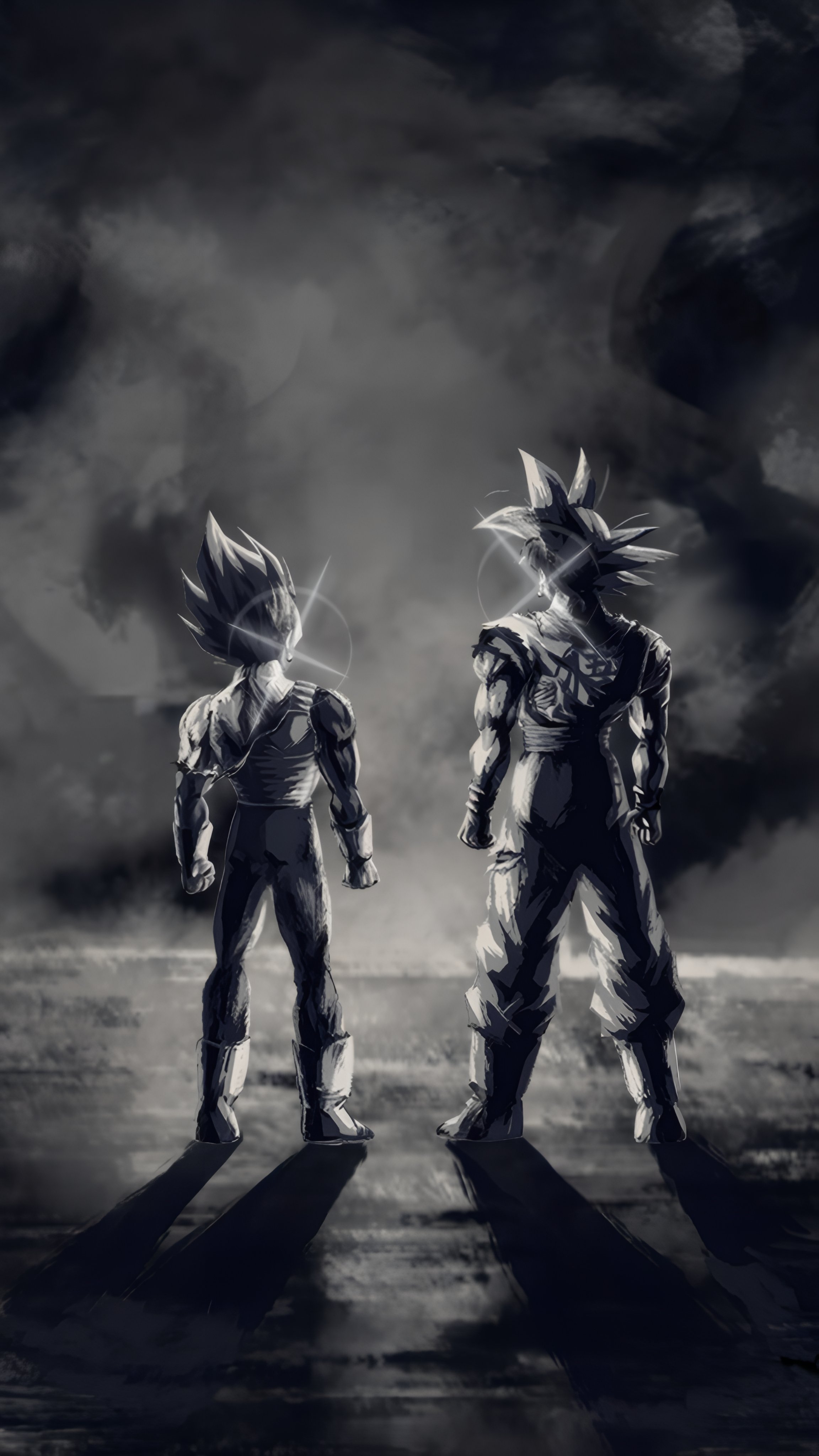 Dragon ball super, anime, goku movie, silver, vegeta, HD phone wallpaper