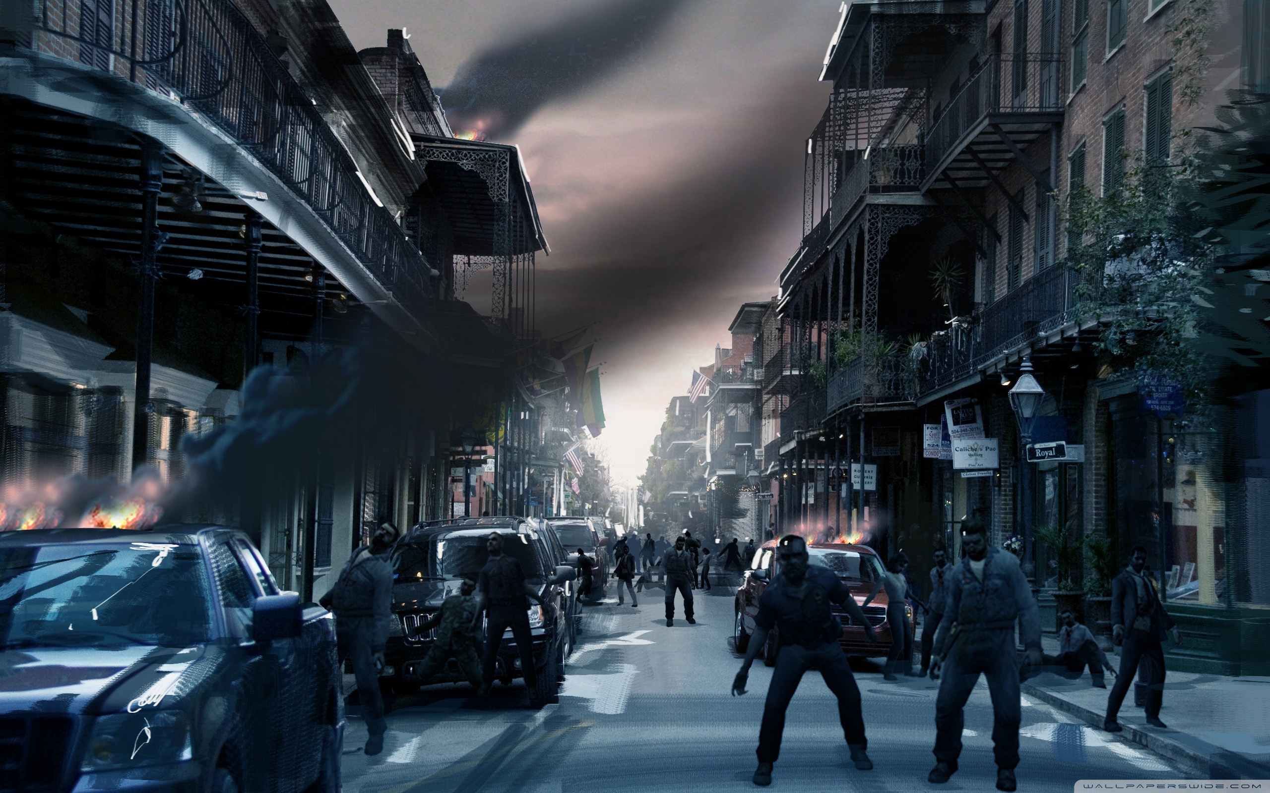 Zombies Ultra HD Desktop Background Wallpaper for 4K UHD TV, Multi Display, Dual Monitor