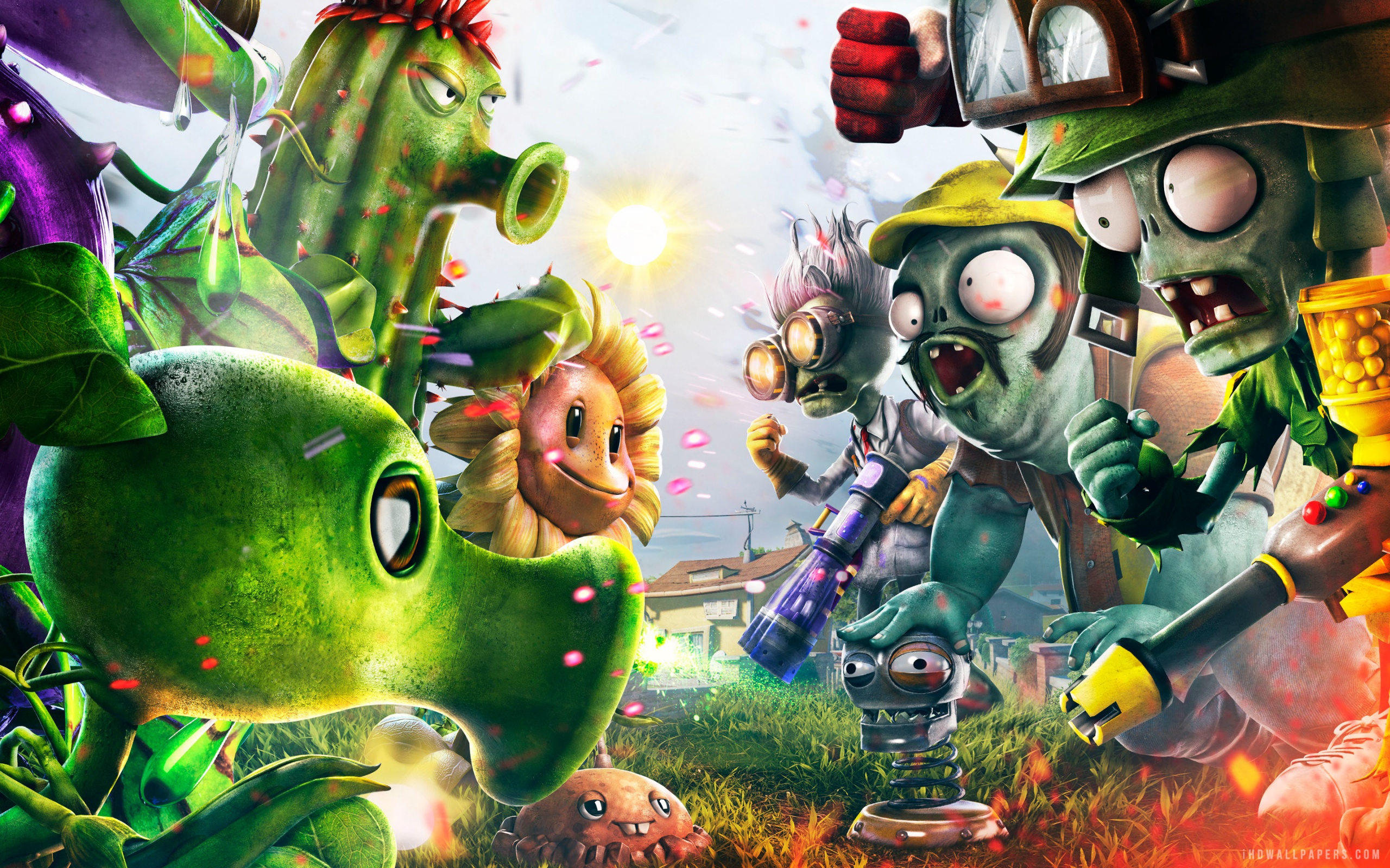 Plants vs Zombies HD Wallpaper