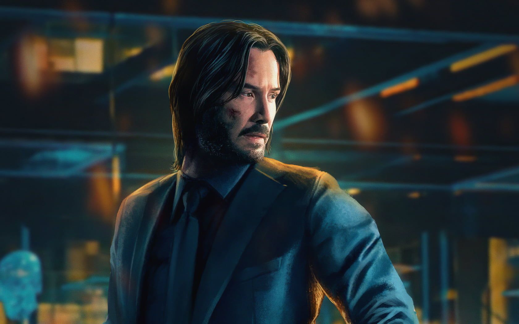 HD wallpaper: John Wick, Keanu Reeves