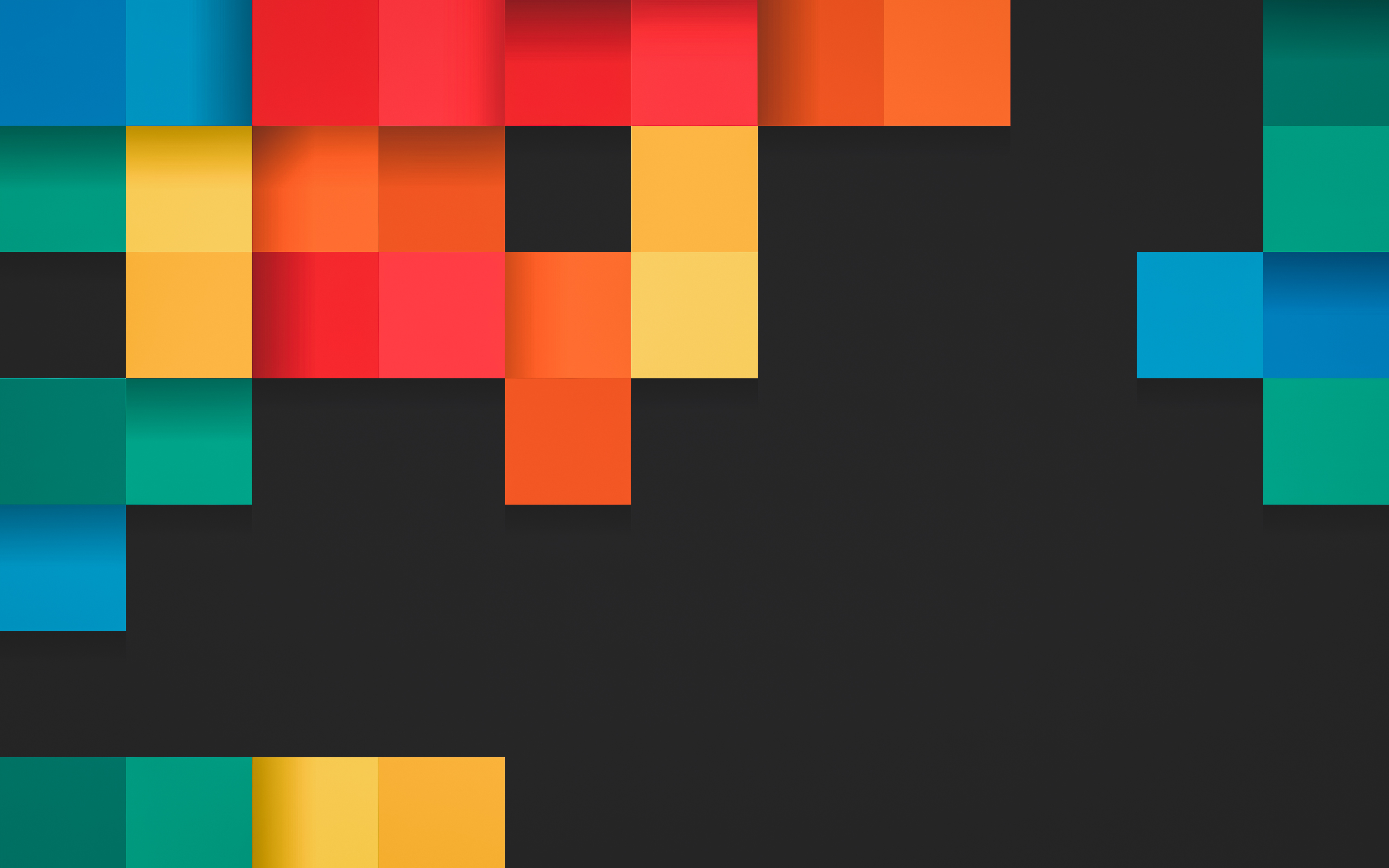 Abstract Colors 4K, Square, Pattern, Artistic Gallery HD Wallpaper