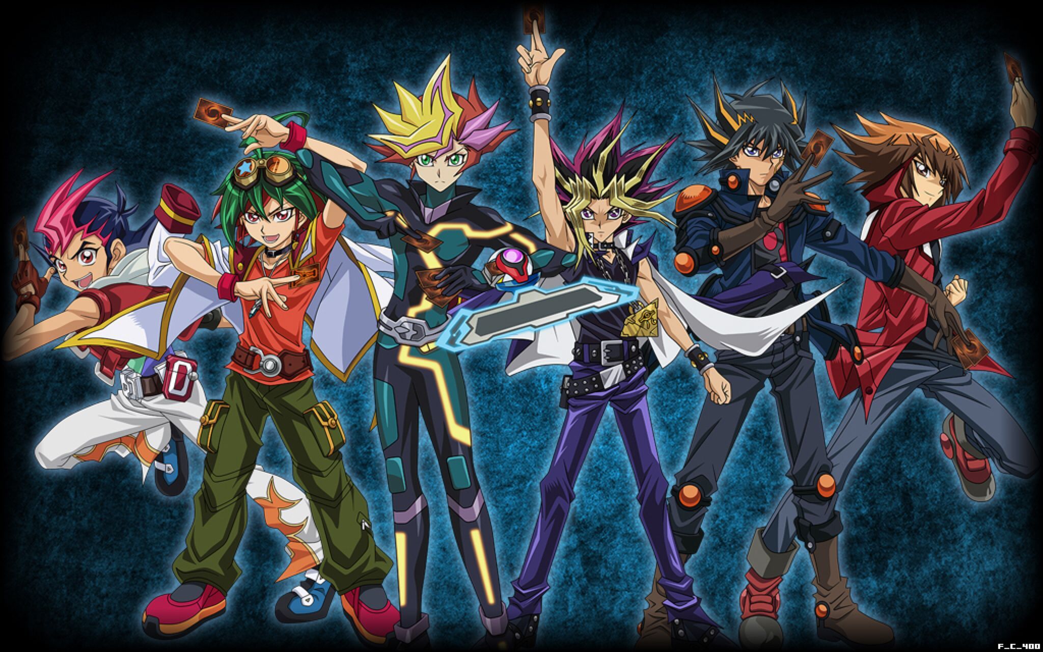 Yu Gi Oh Characters Wallpaper