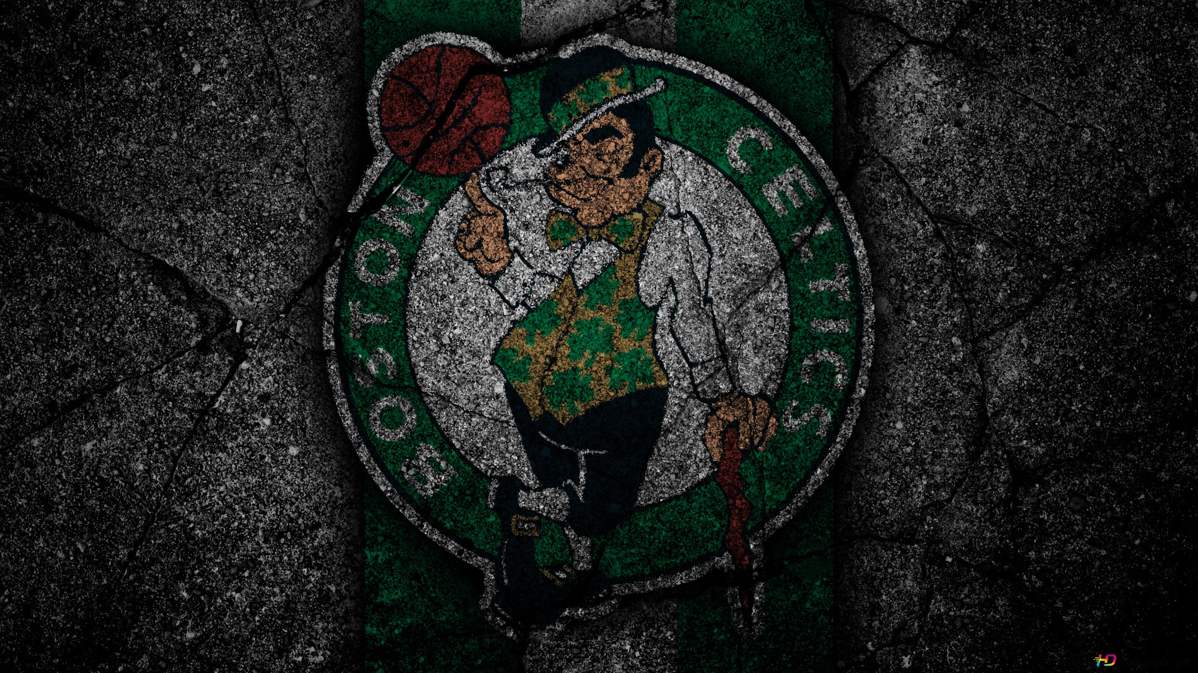 Boston Celtics Logo 4K wallpaper download