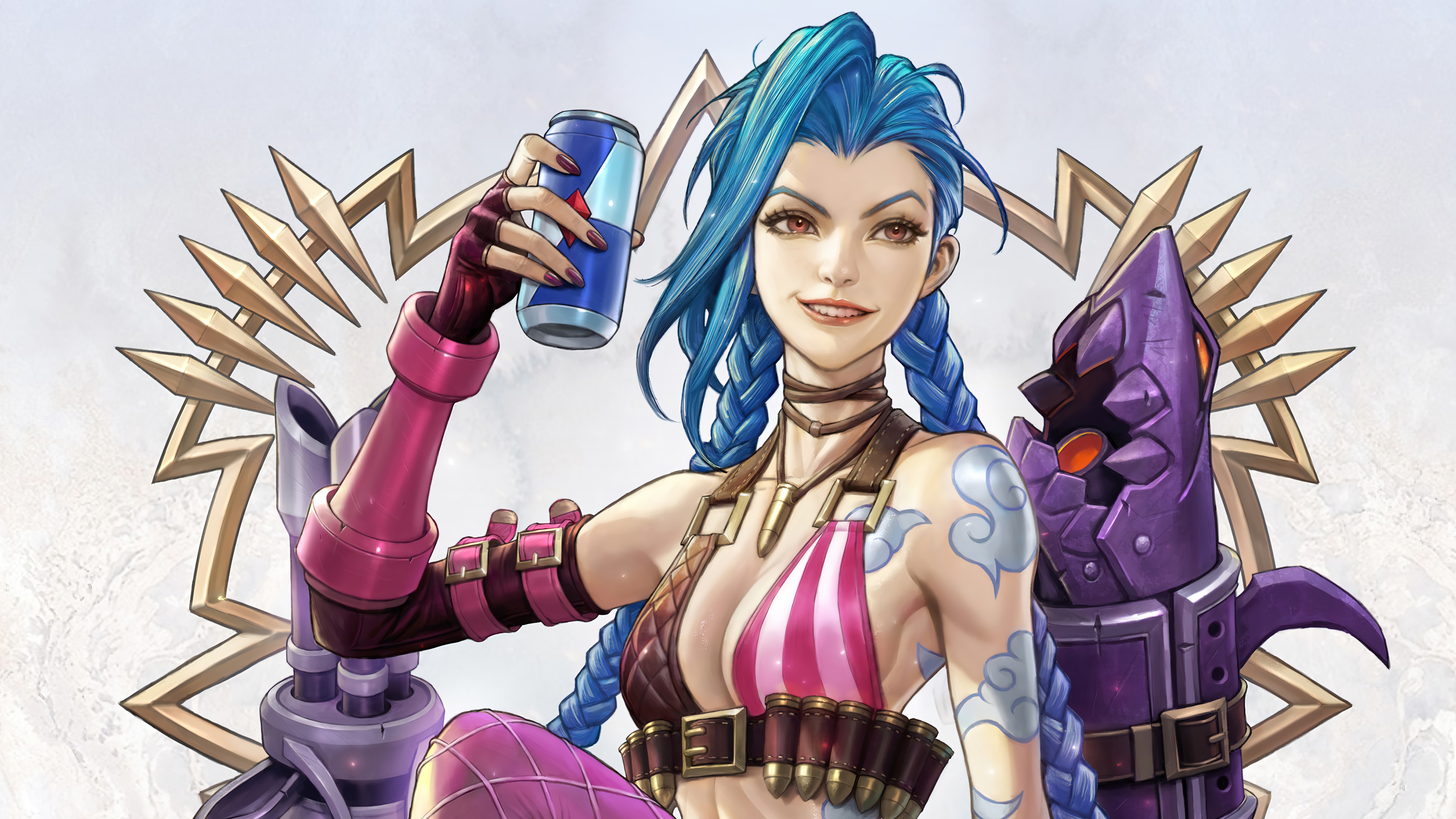 jinx, league of legends, lol, game, 4k, pc Gallery HD Wallpaper