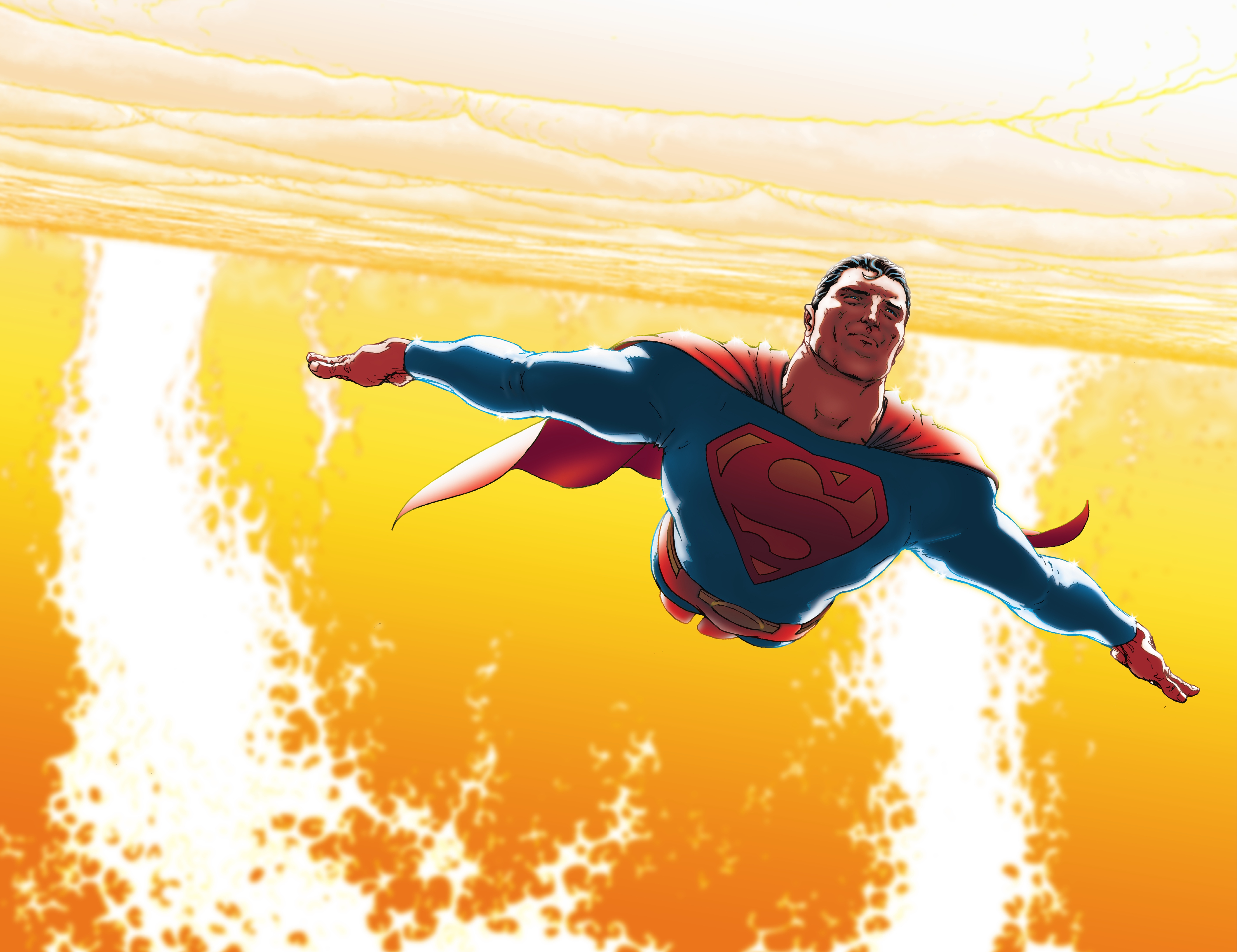 All Star Superman 4k Ultra HD Wallpaper