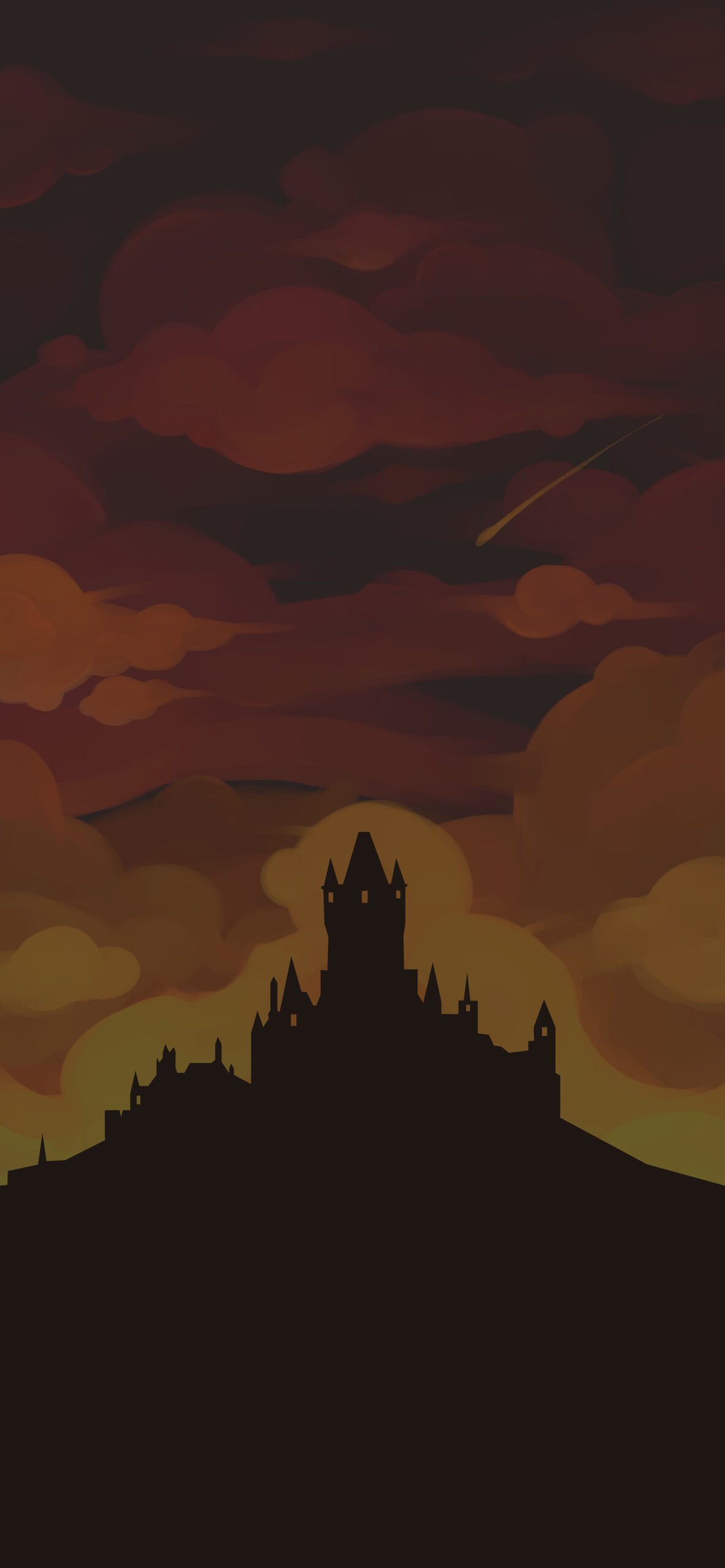 Gothic Castle Dark Wallpaper