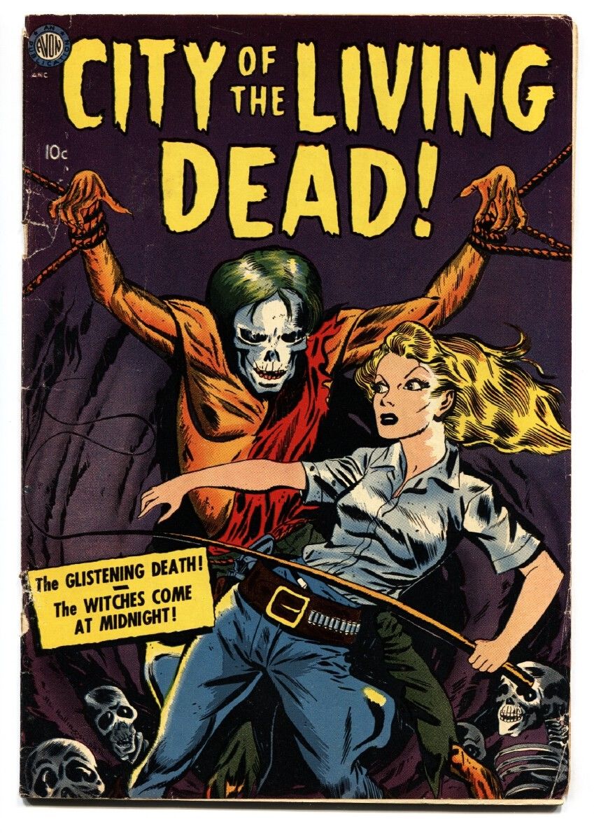 City Of The Living Dead 1952 Golden Age Pre Code Horror Comic Book. Comic Books Age, Horror & Sci Fi / HipComic