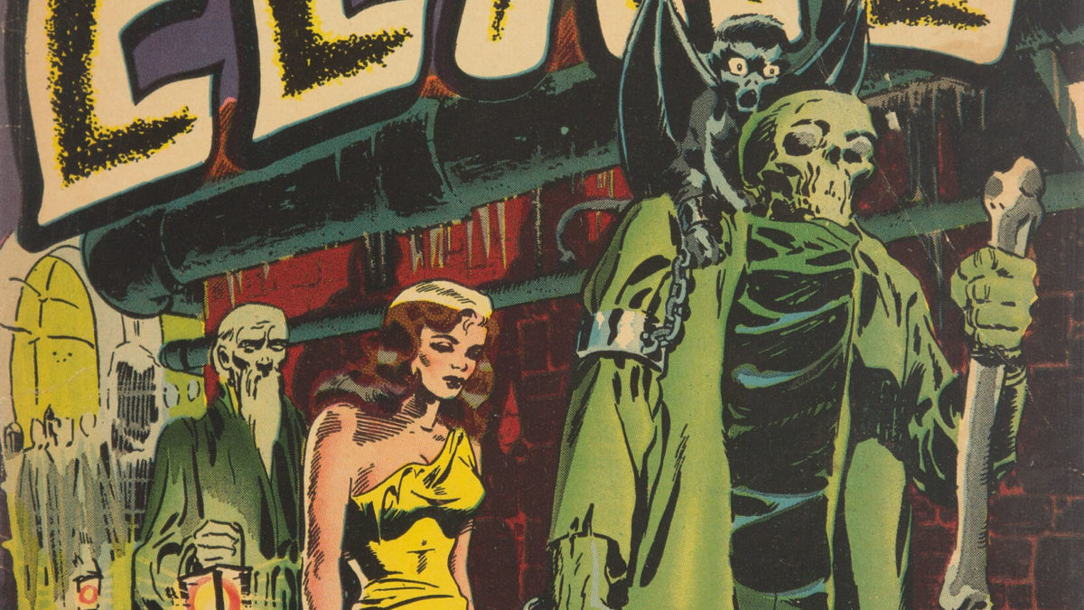 The Horror of Wally Wood in Avon's Eerie , Up for Auction