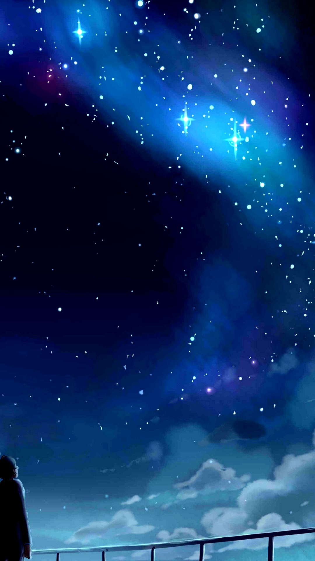 Stars Aesthetic iPhone 12 Wallpaper HD 2023