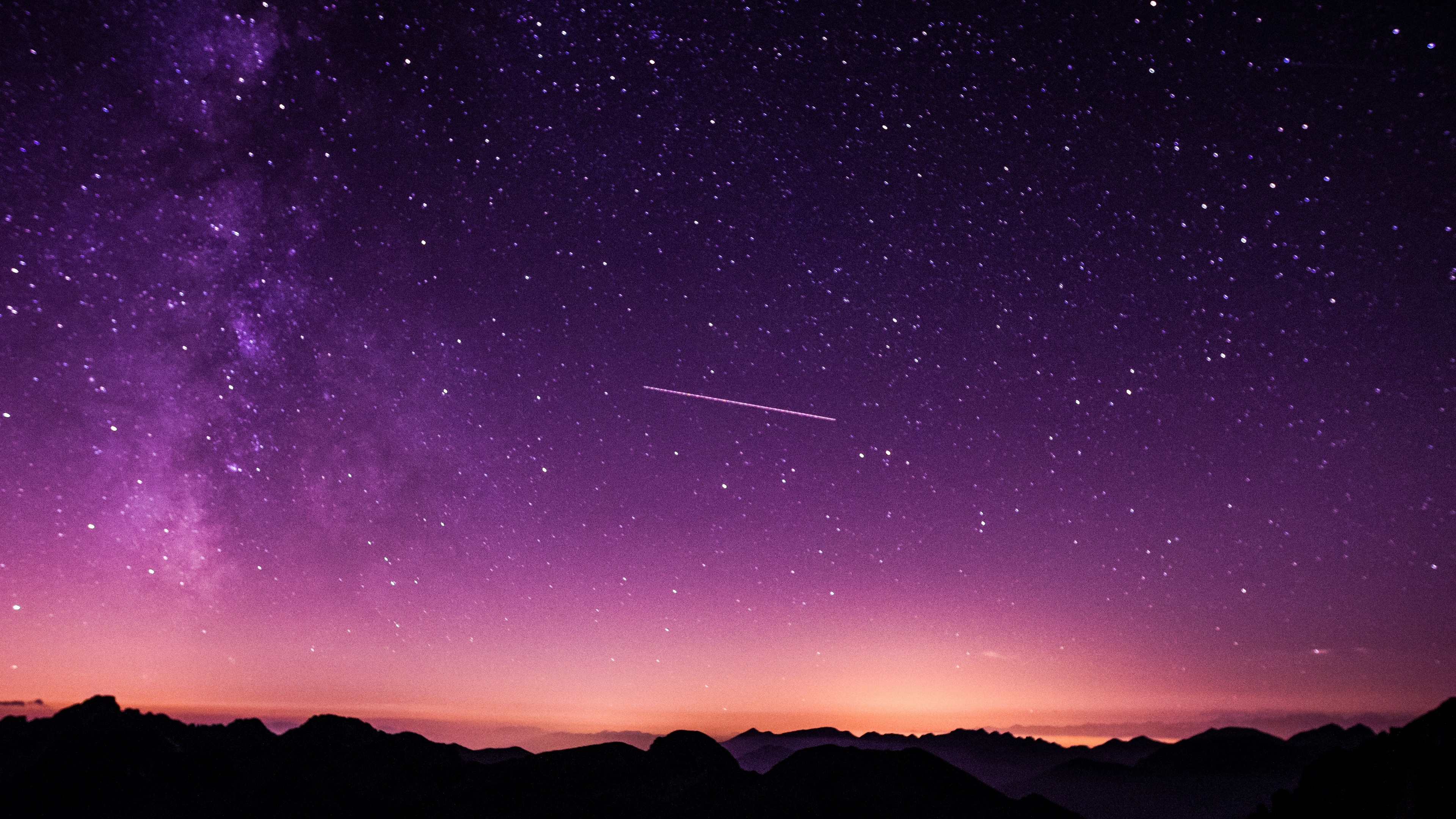 Wallpaper / purple, sky, night, nature, hd, 4k, 5k free download