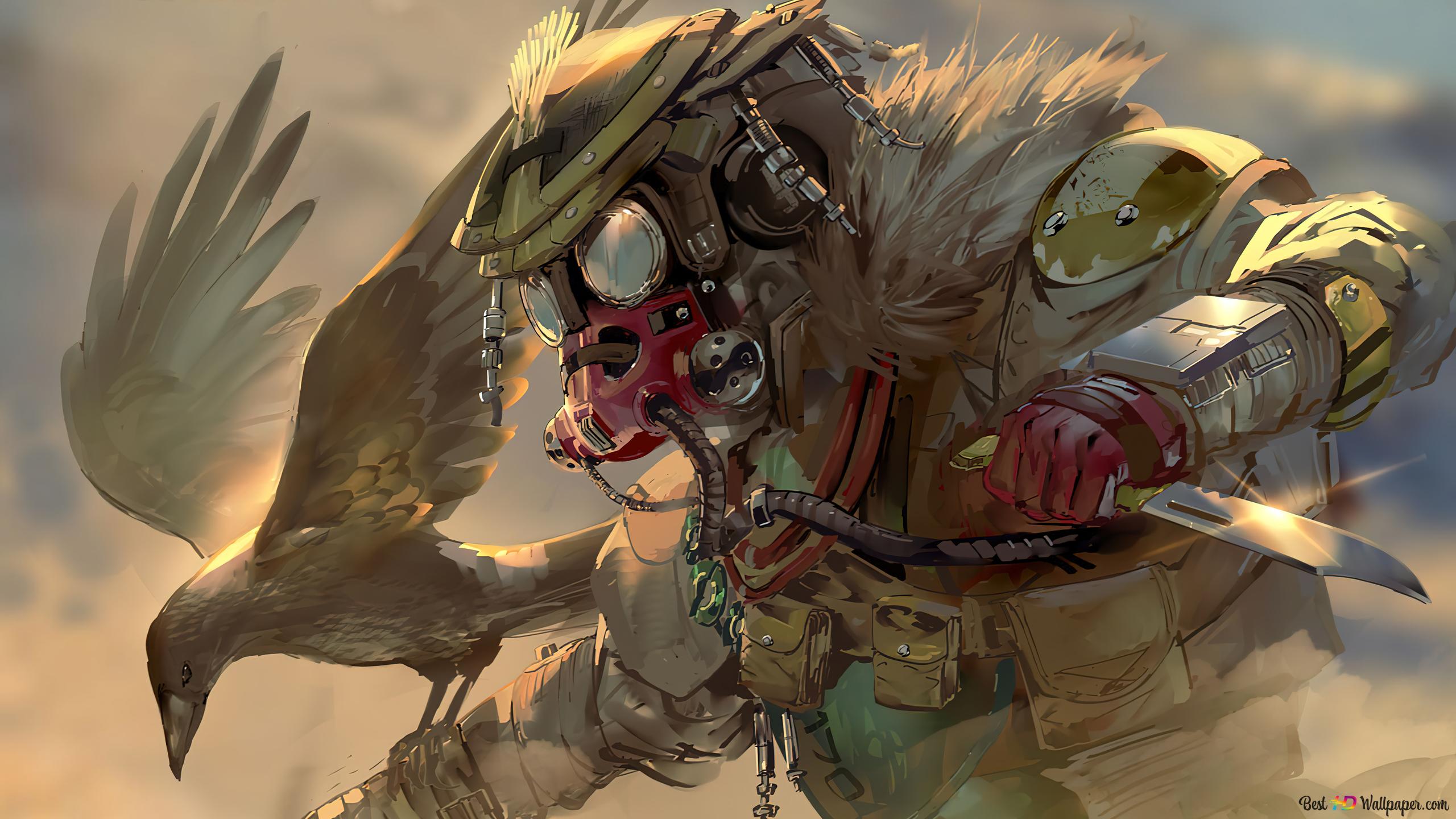 Bloodhound. Apex Legends (Video Game) 4K wallpaper download