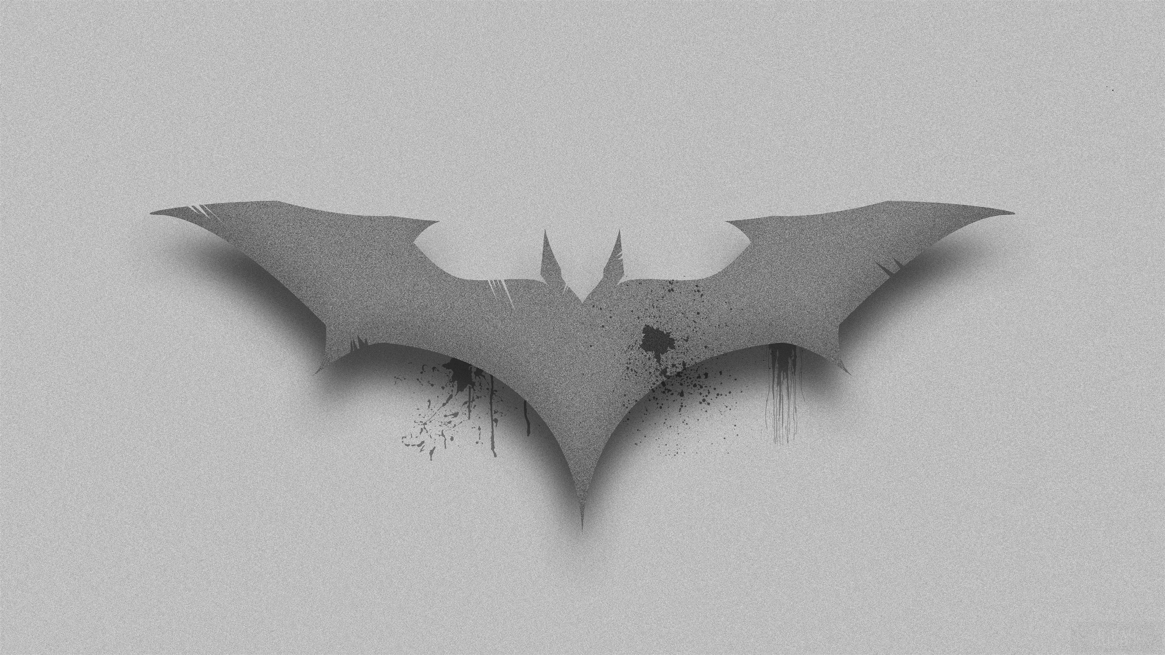 Bat Logo 4k Gallery HD Wallpaper