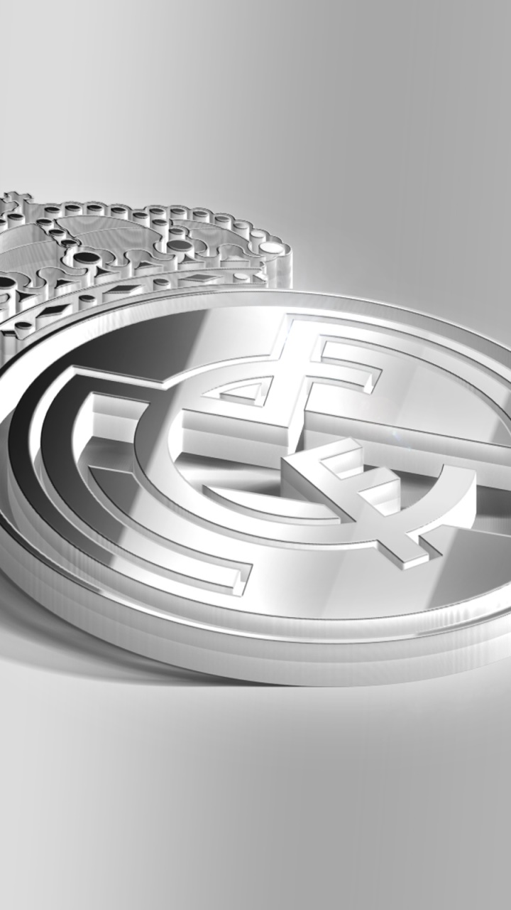 Wallpaper / Sports Real Madrid C.F. Phone Wallpaper, Logo, Soccer, Emblem, 720x1280 free download