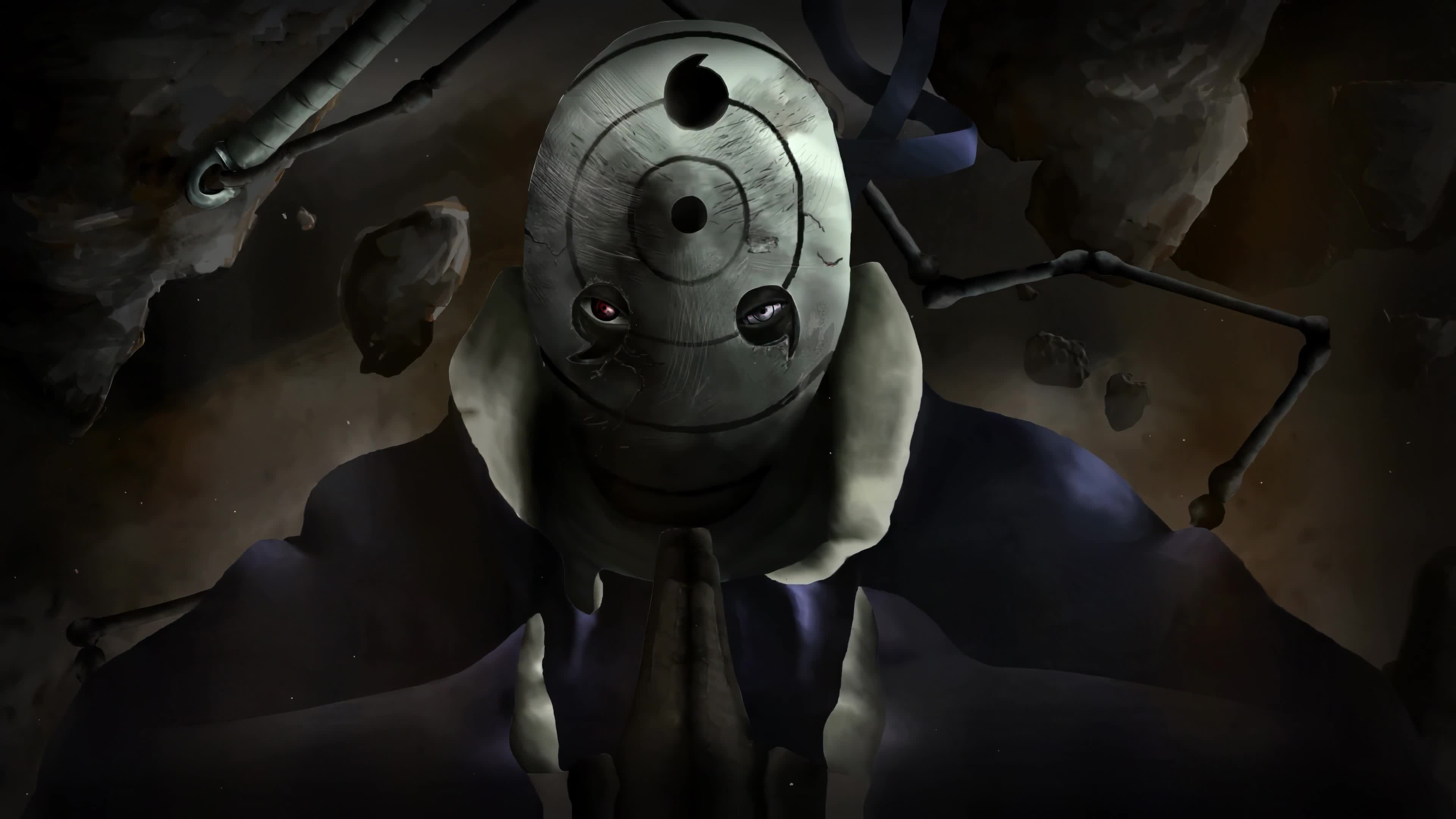 Obito Uchiha Mask 4K Anime Live Wallpaperx2160 Gallery HD Live Wallpaper