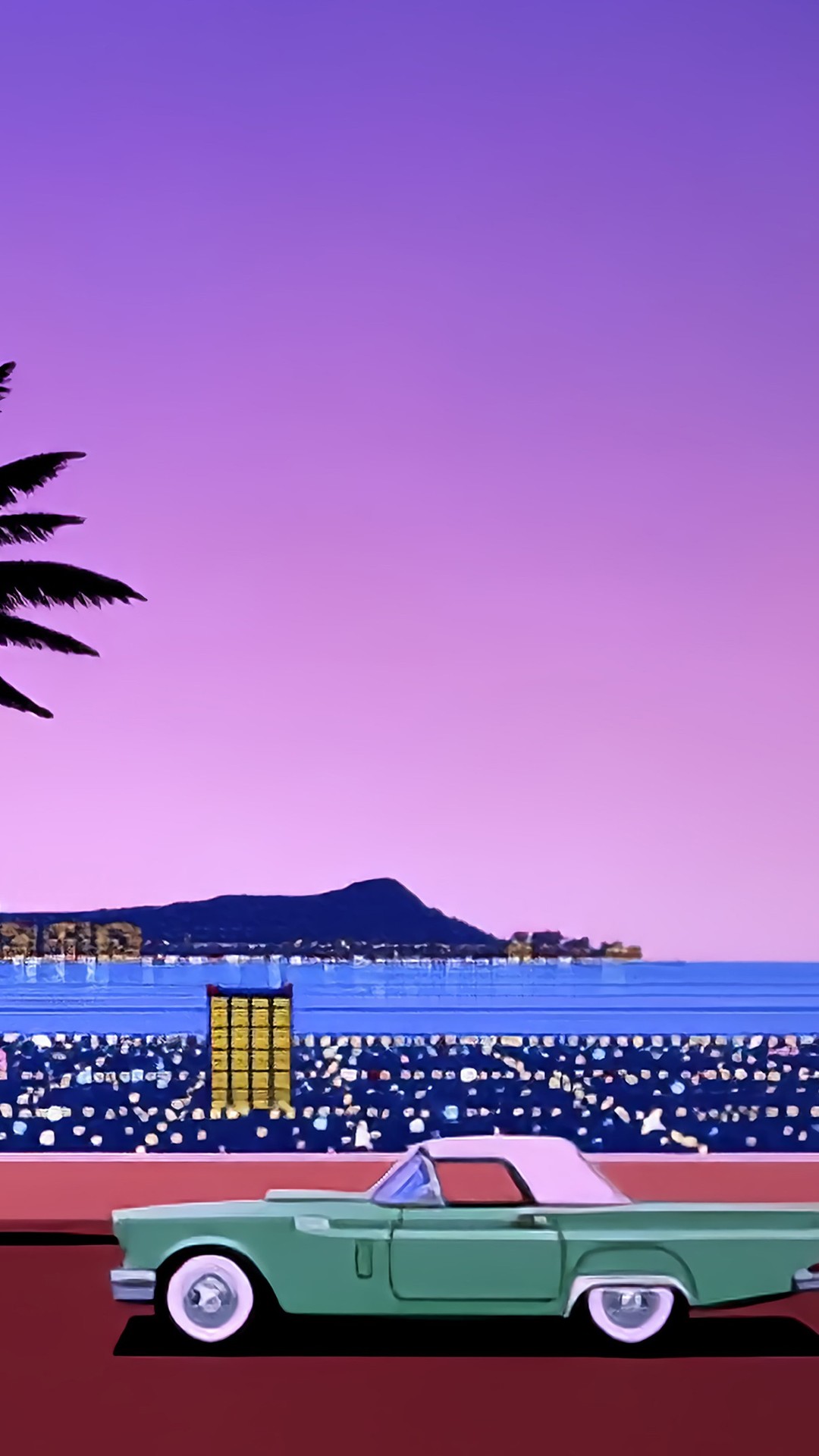 1080x1920 retro, classic cars, artist, artwork, digital art, HD for iPhone 6, 7, 8 wallpaper