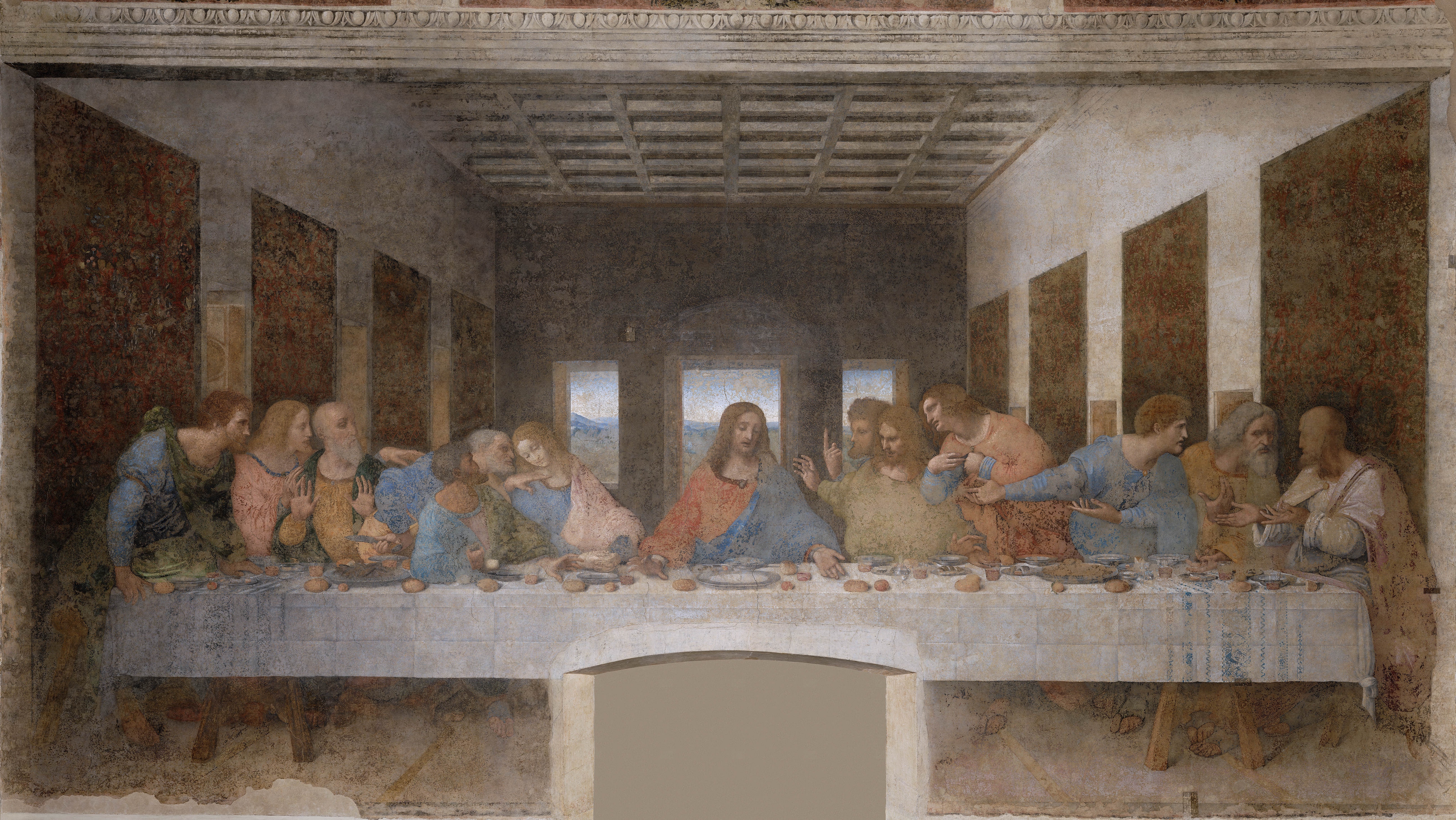 Leonardo da Vinci Last Supper high