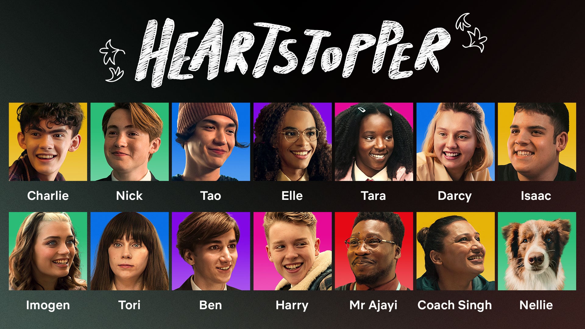 Netflix unveils new Heartstopper icons